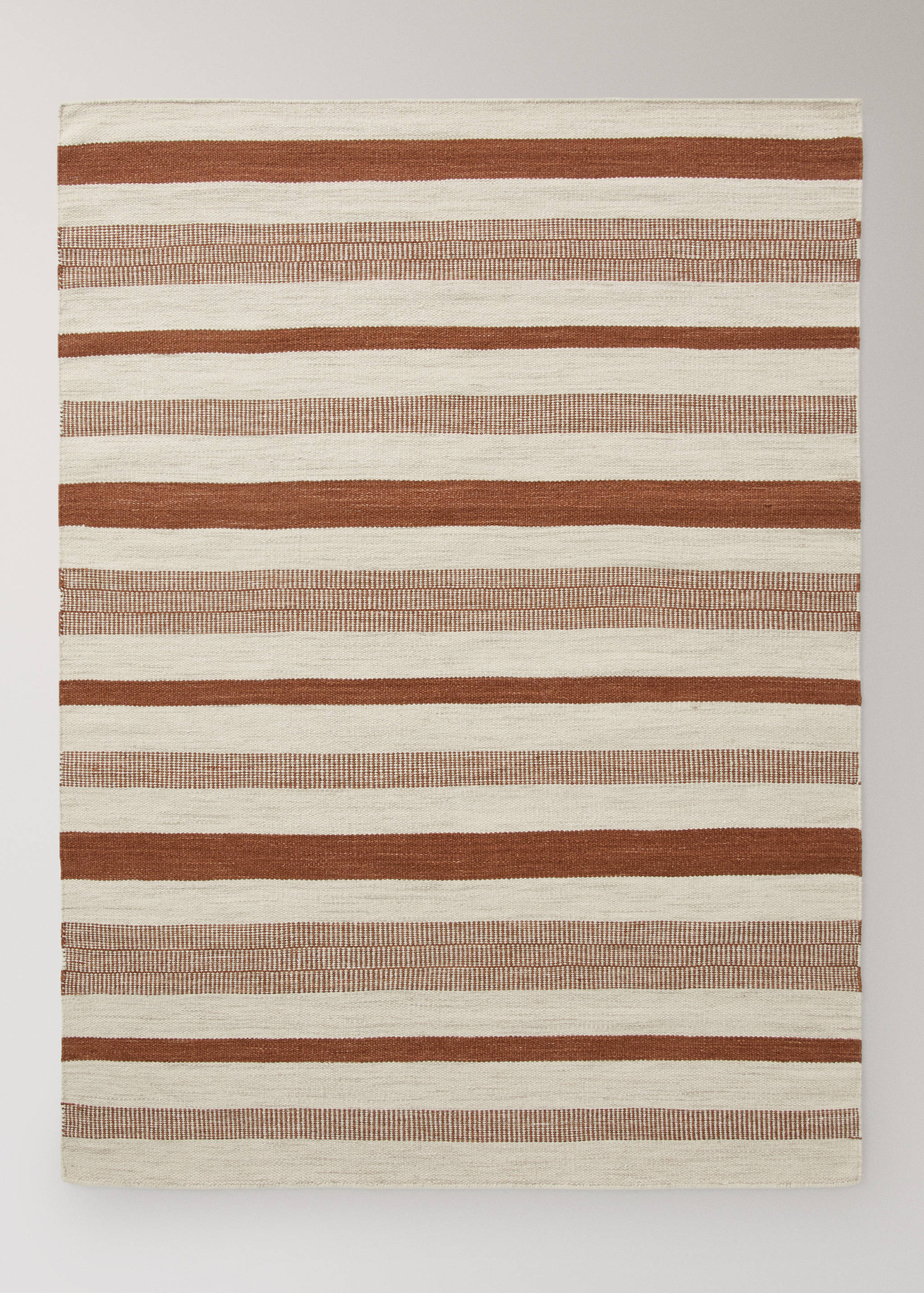 Wool stripe rug - Article without model