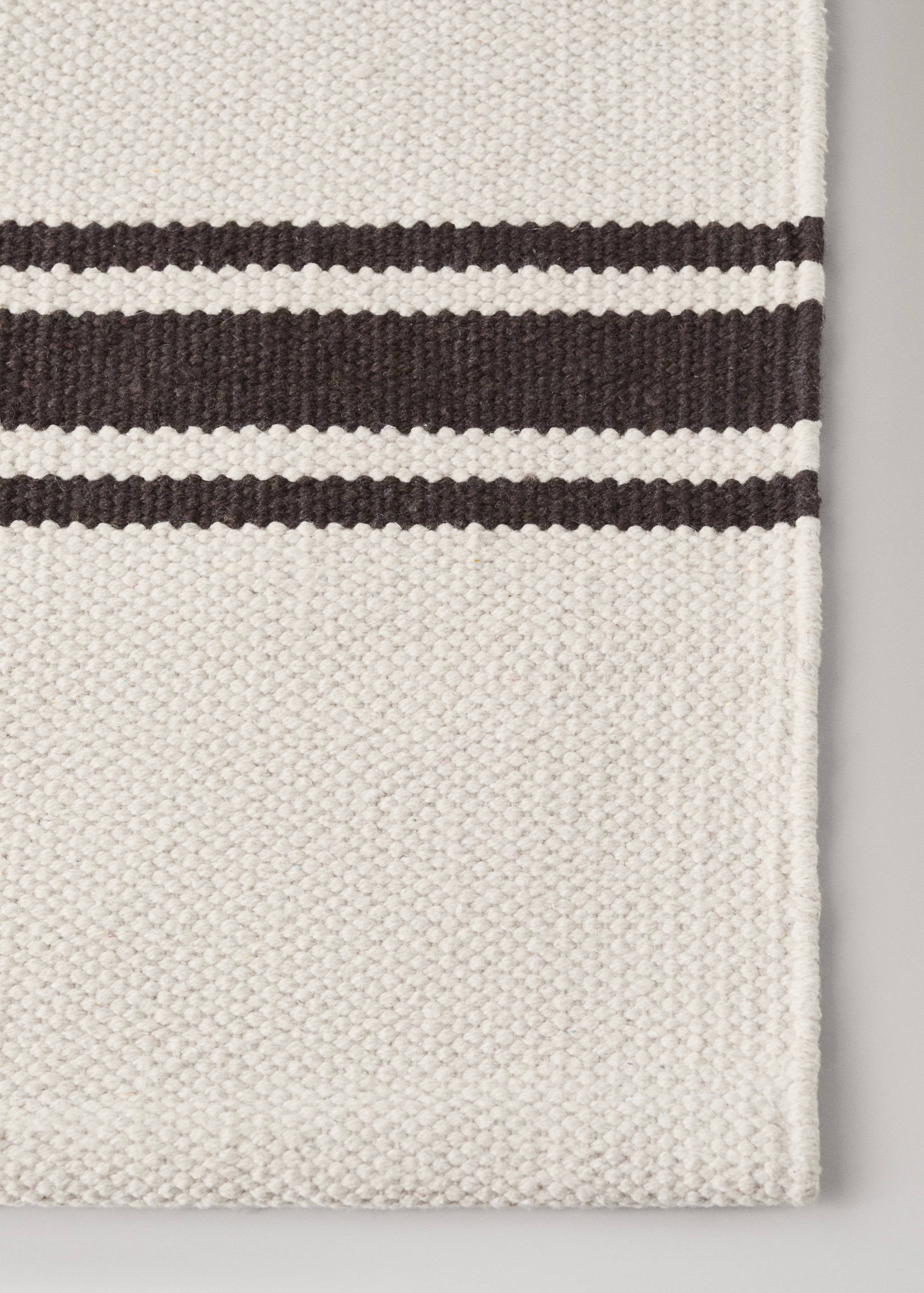 Cotton stripe rug - Details of the article 2