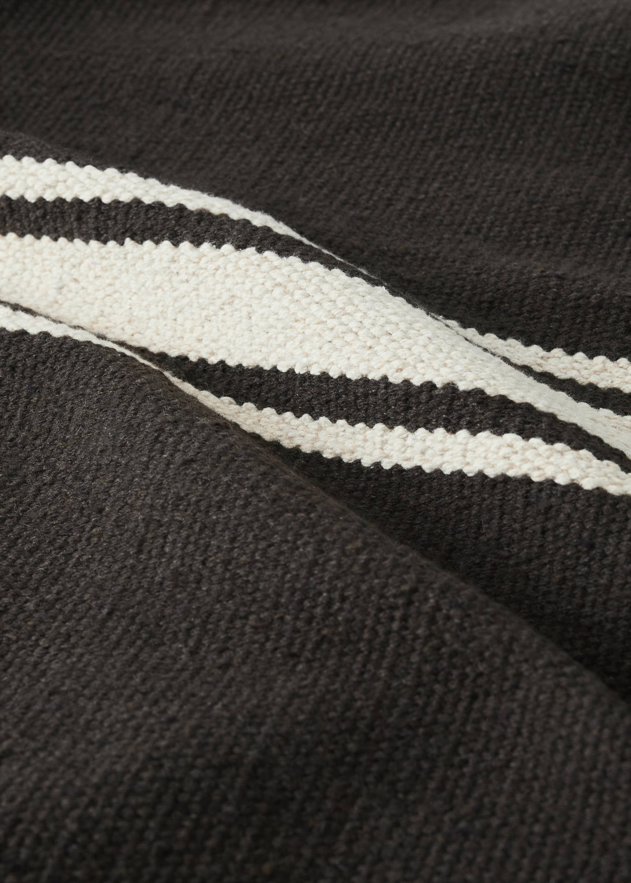 Cotton stripe rug - Details of the article 1