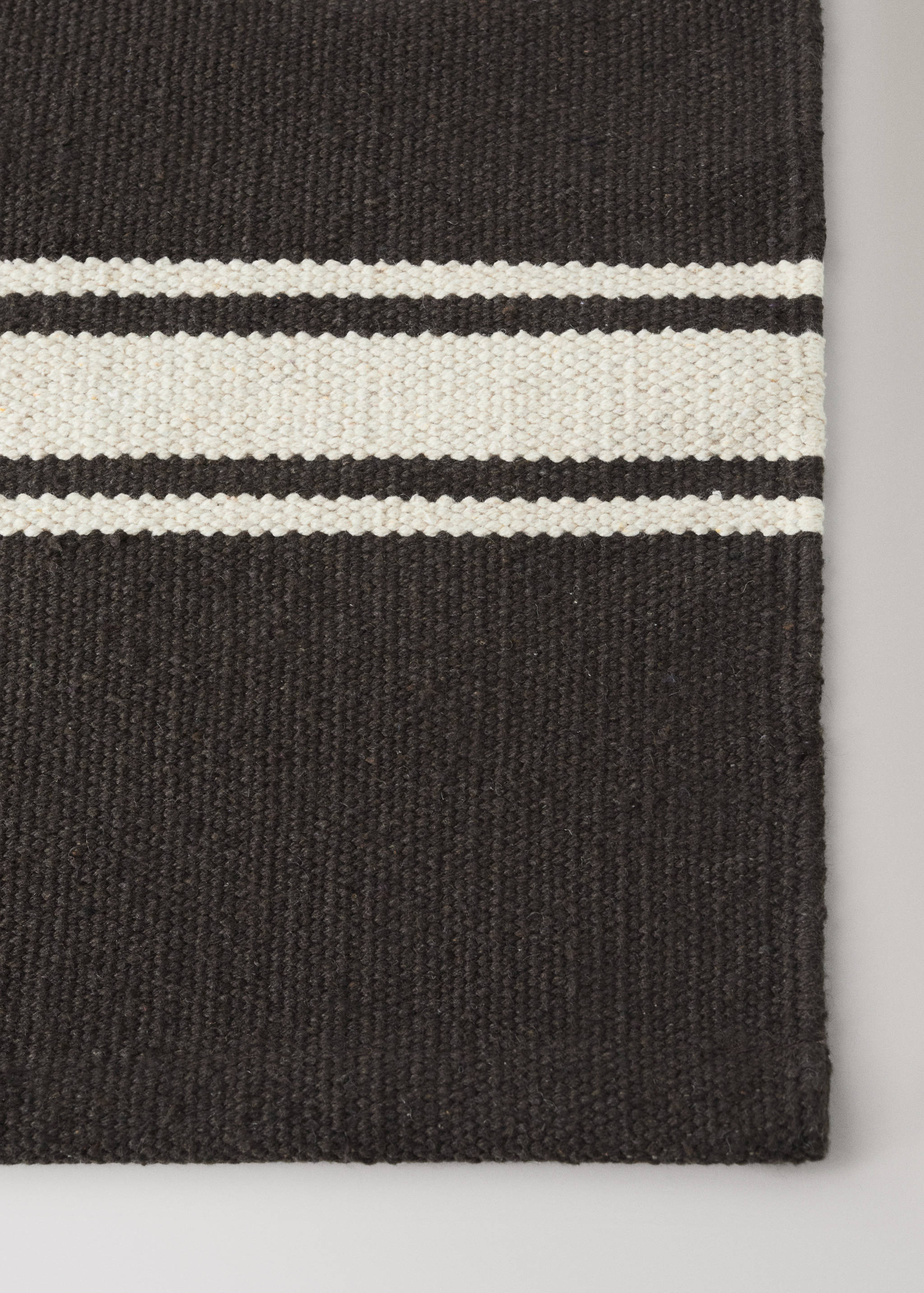 Cotton stripe rug - Details of the article 2