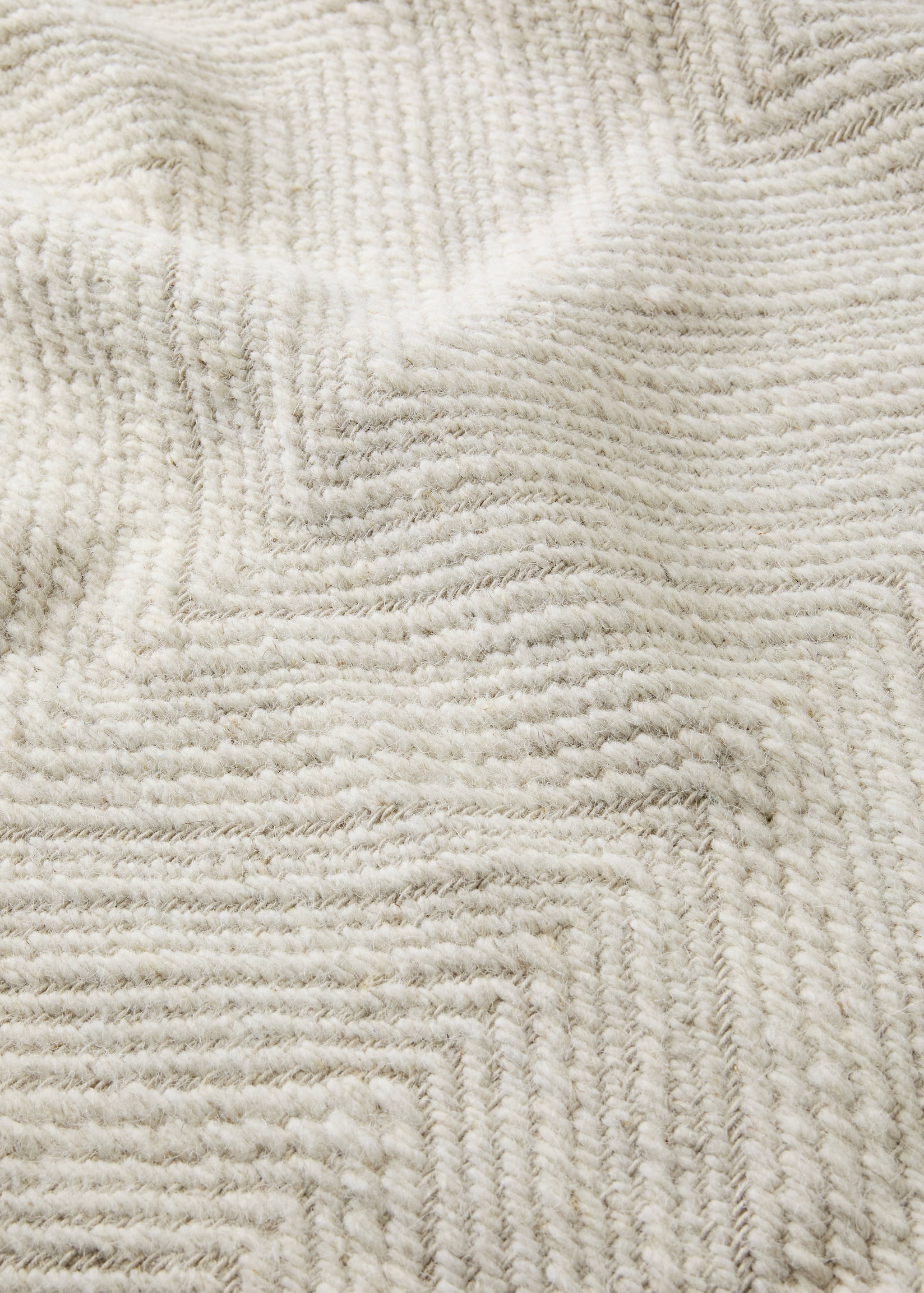 Wool herringbone rug 160 x 230 cm - Details of the article 1
