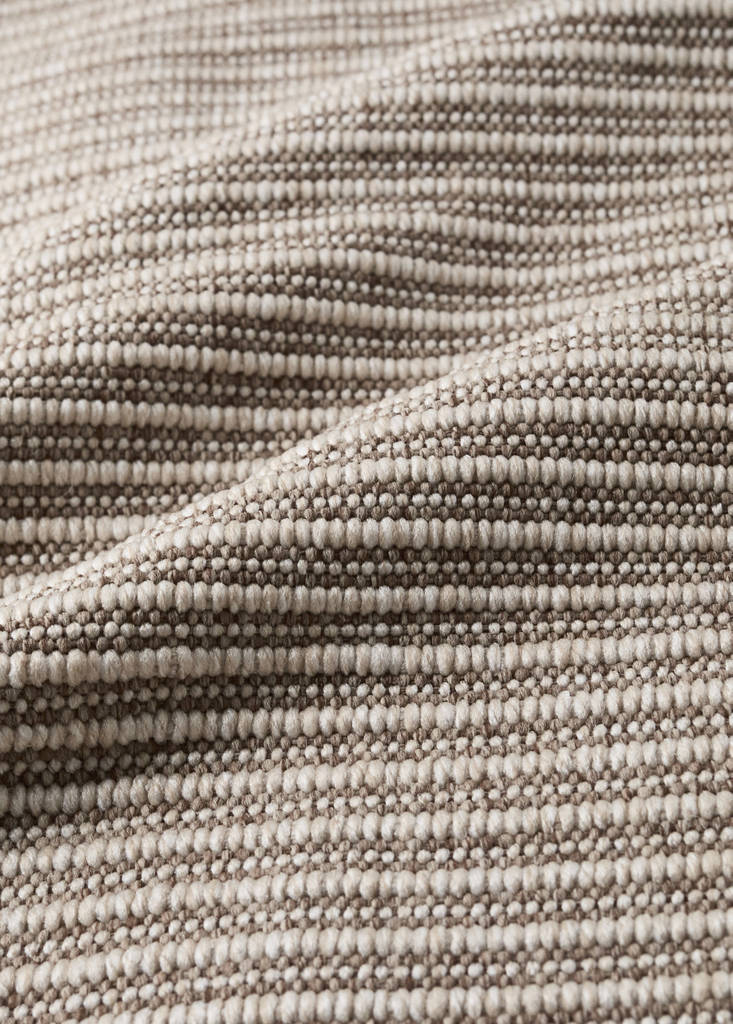 Medium striped rug — Light/Pastel Brown