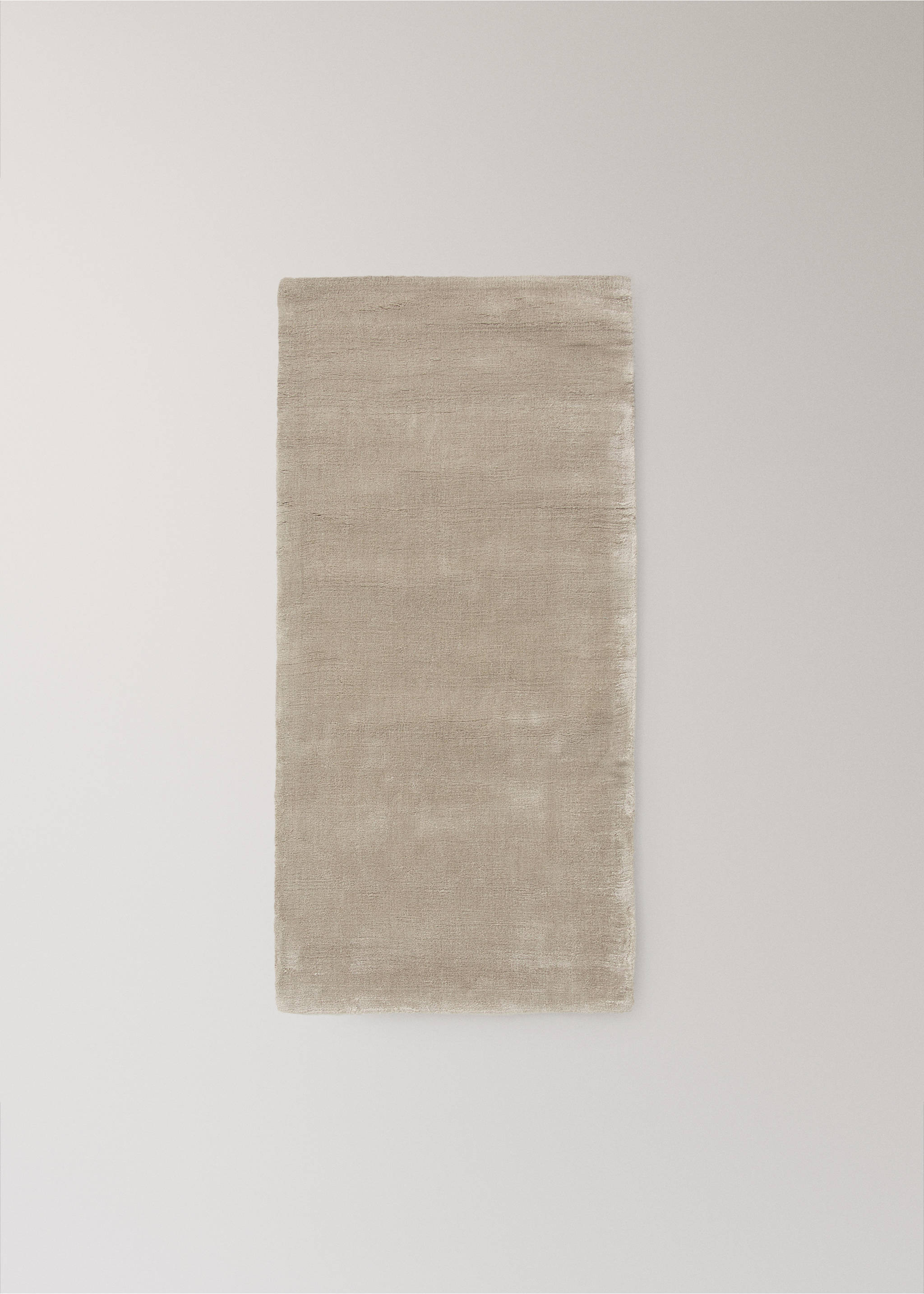 Satin-finish rug, 60x120 - Article without model, Light/Pastel Grey. Ref: 37003306-00.