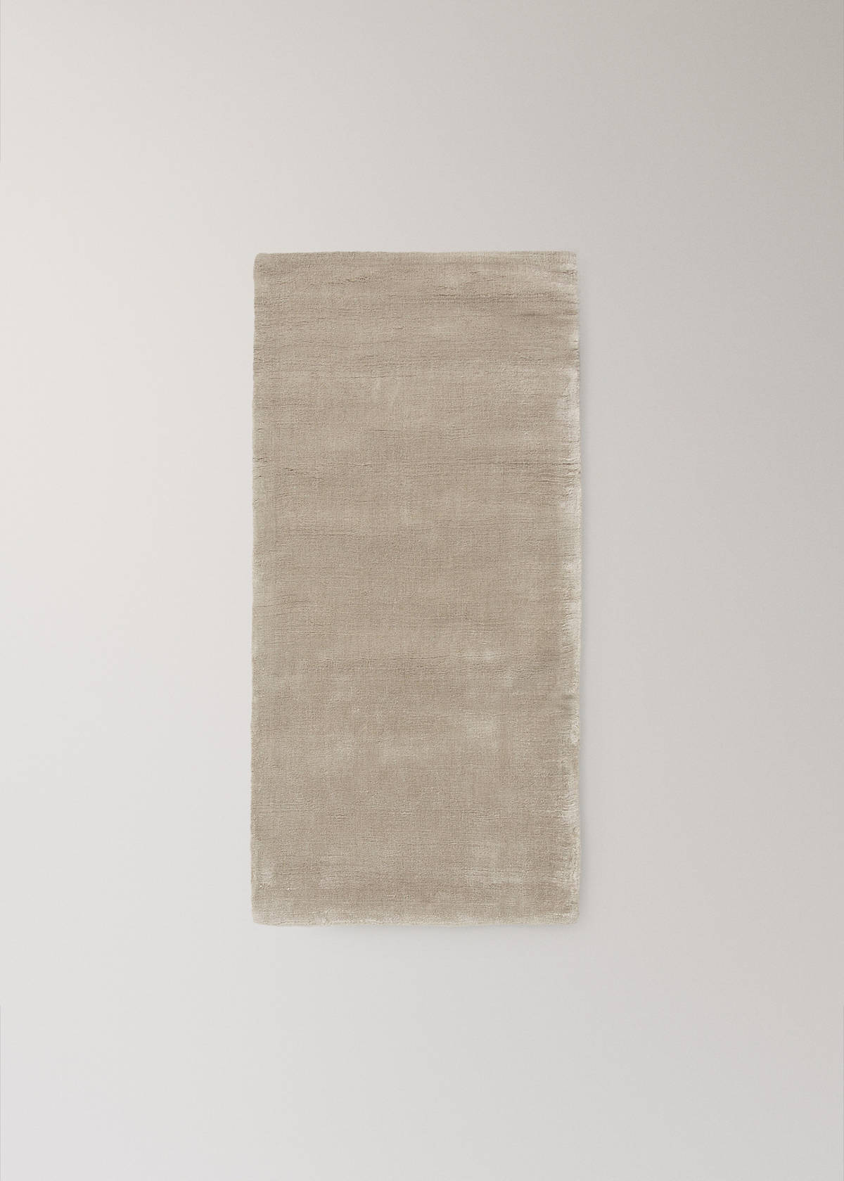 Small premium viscose rug — Light/Pastel Grey