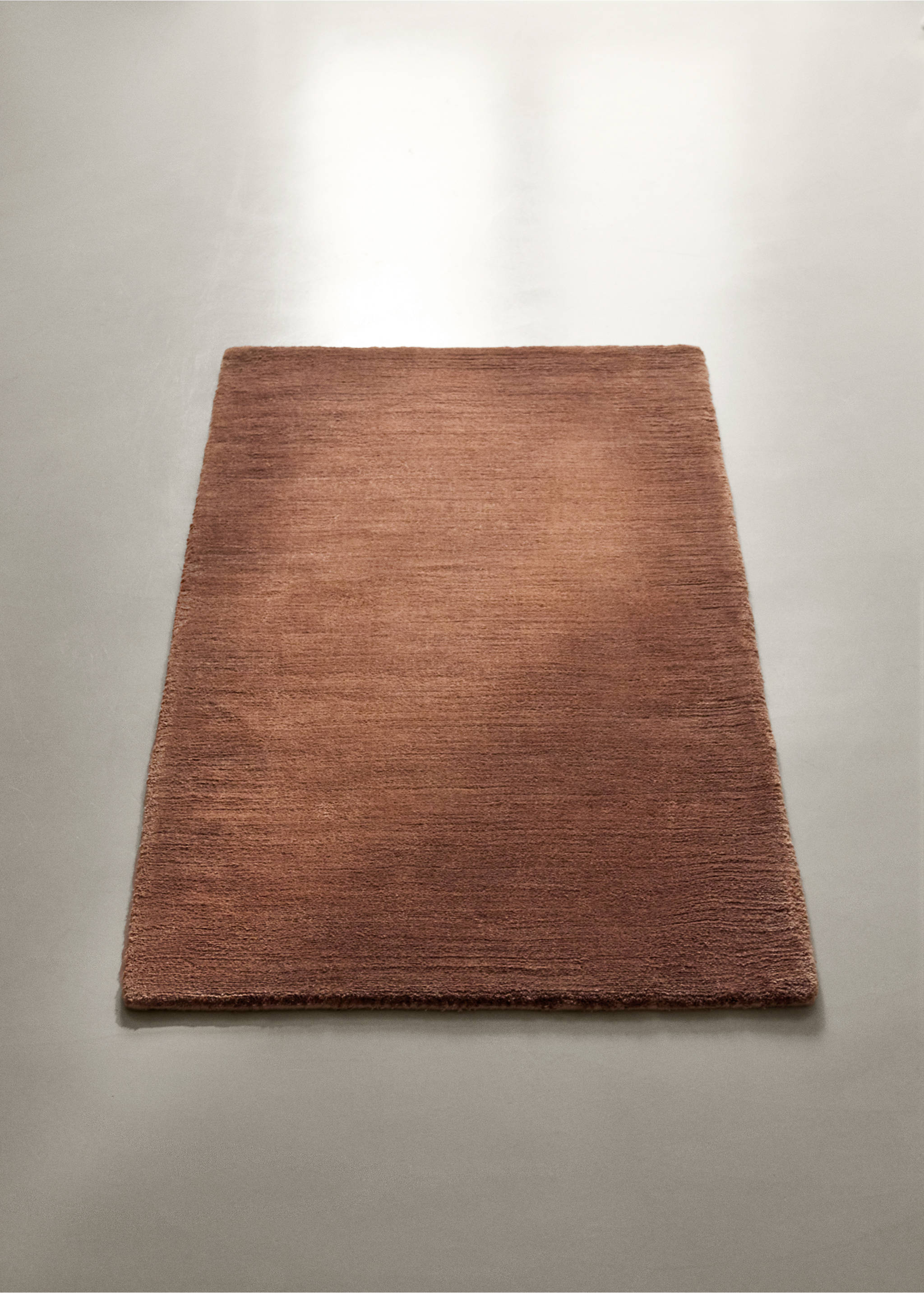 Satin-finish rug, 60x120 - General plane, Russet. Ref: 37003306-00.