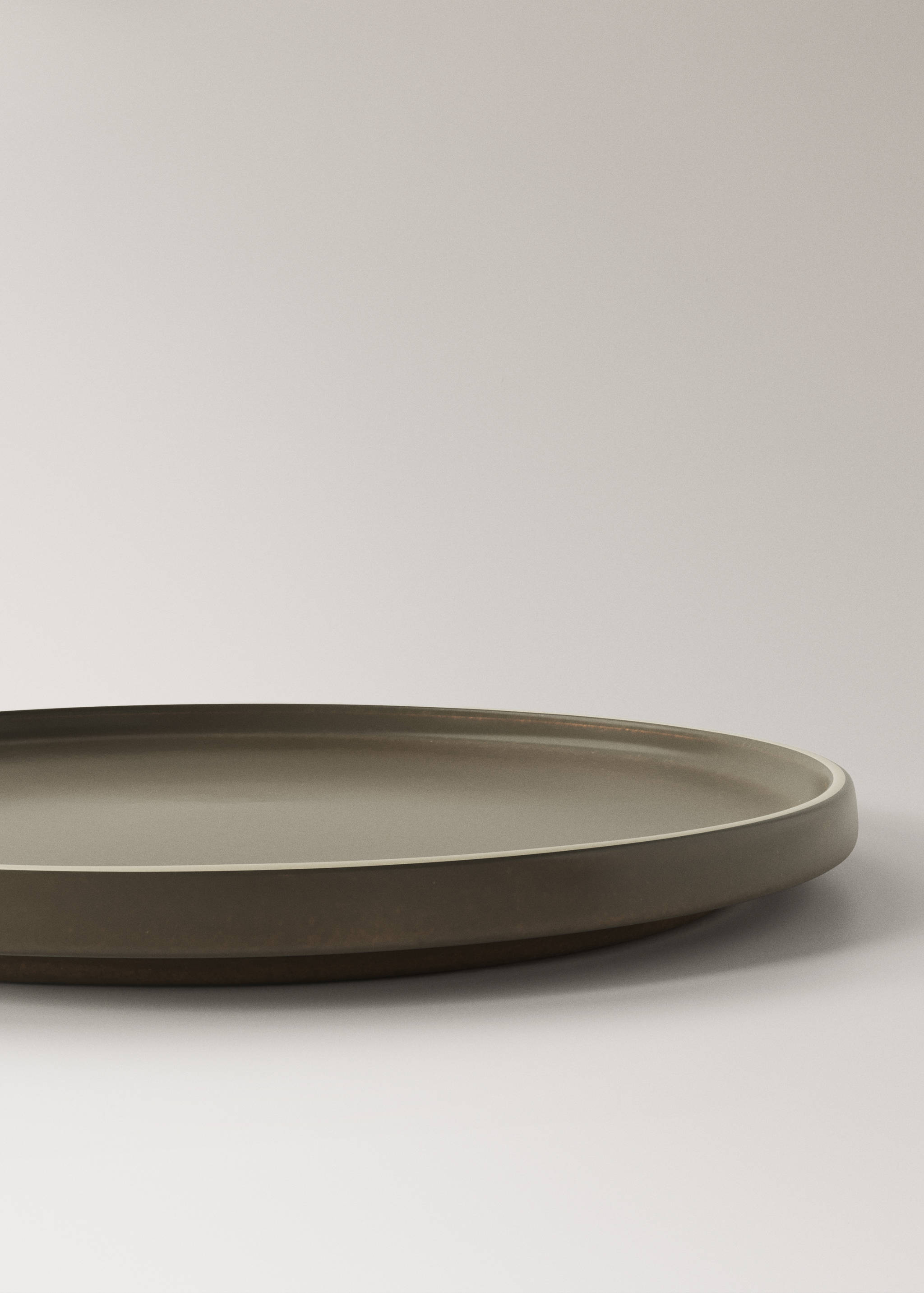Assiette à dessert en grès - Détail de l'article 2