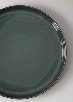 Smooth stoneware dinner plate — Coffee 3