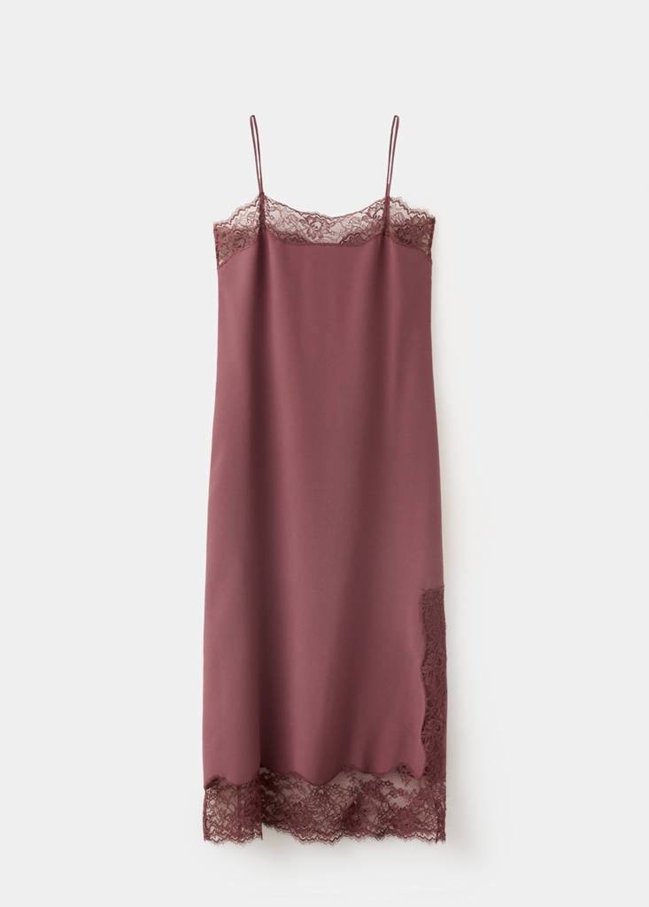 Lace camisole dress — Cherry