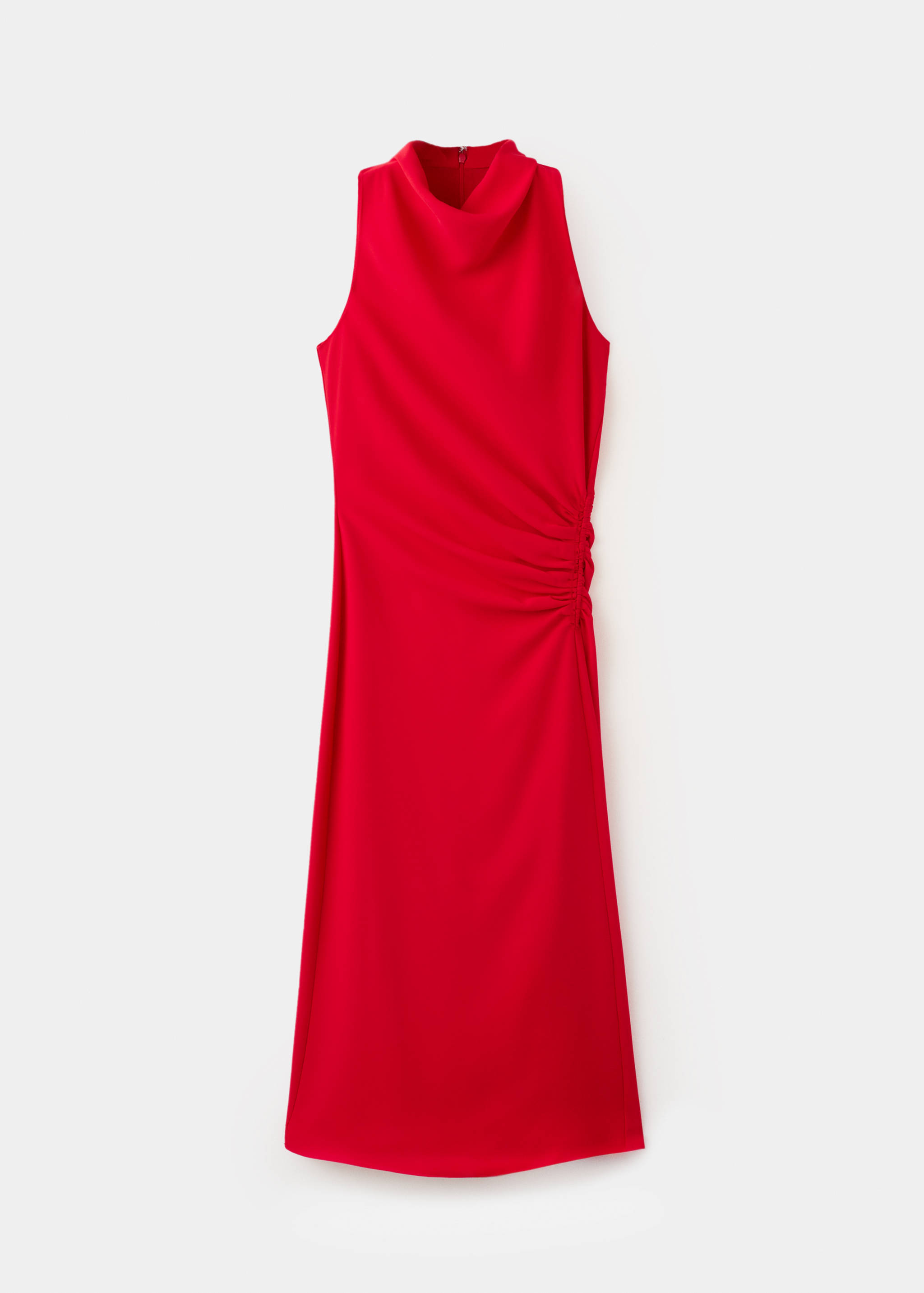 Robe longue froncée - Article sans modèle