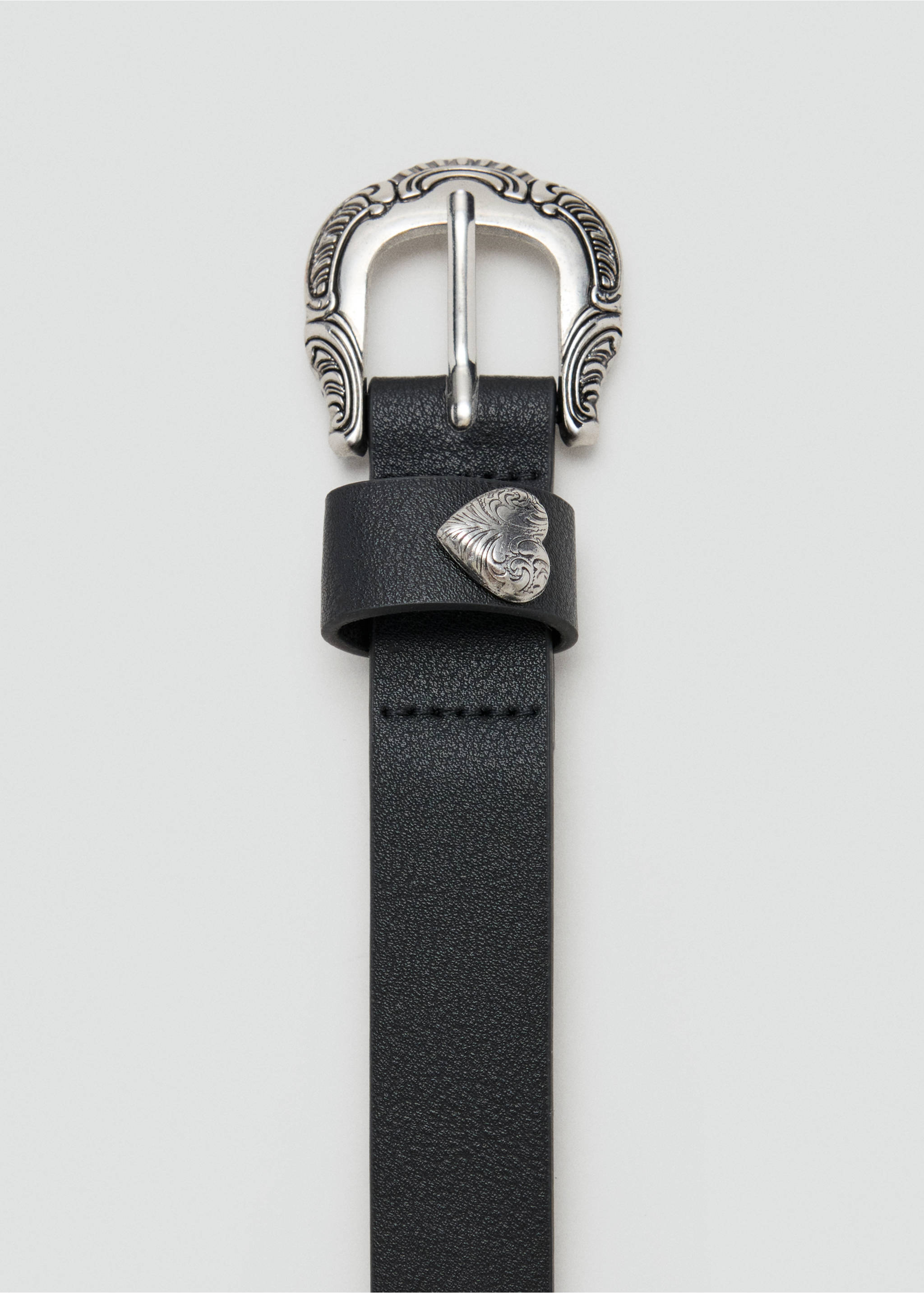 Belt leah - Details of the article 1, Black. Ref: 37003879-00.
