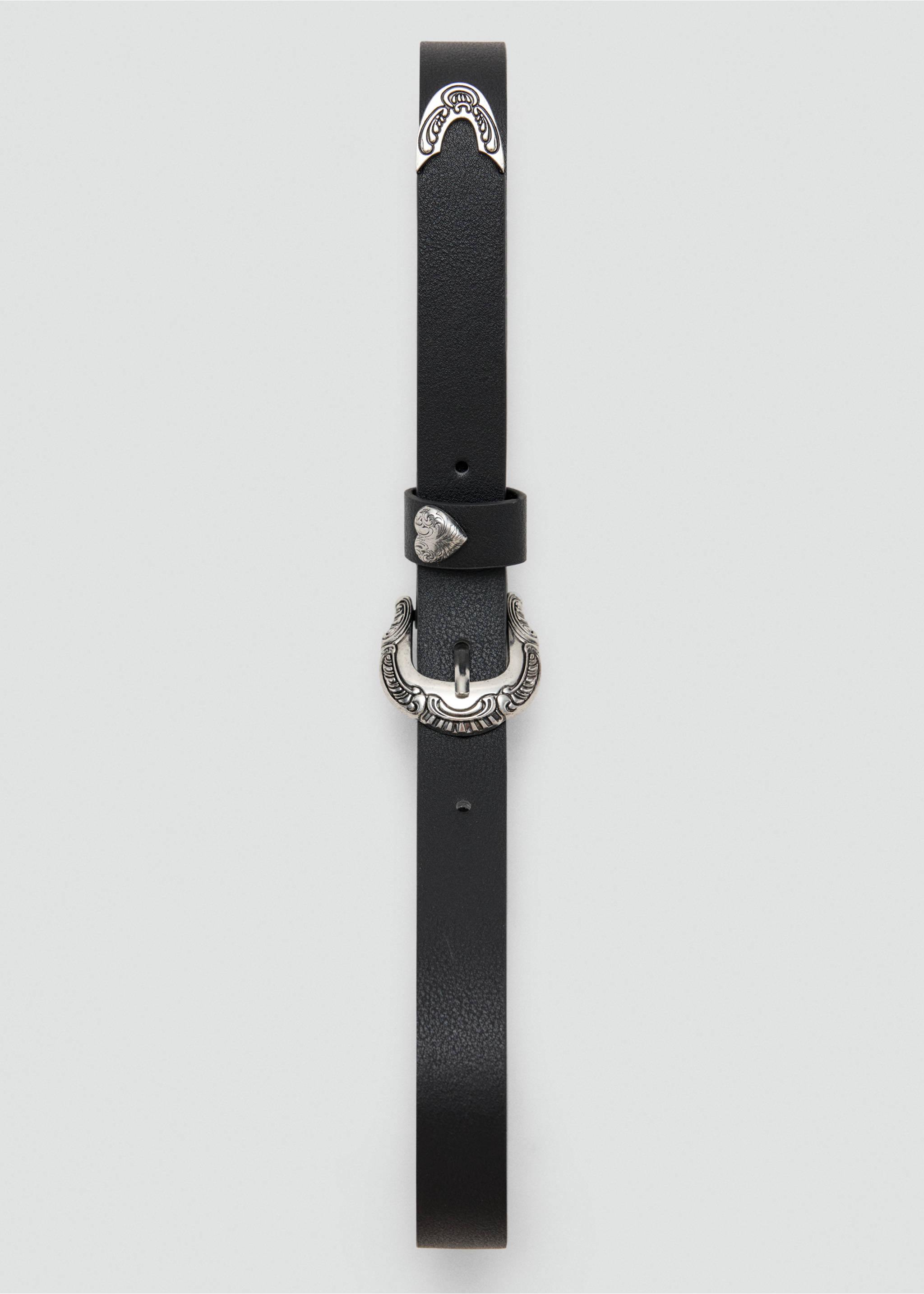 Belt leah - Details of the article 2, Black. Ref: 37003879-00.