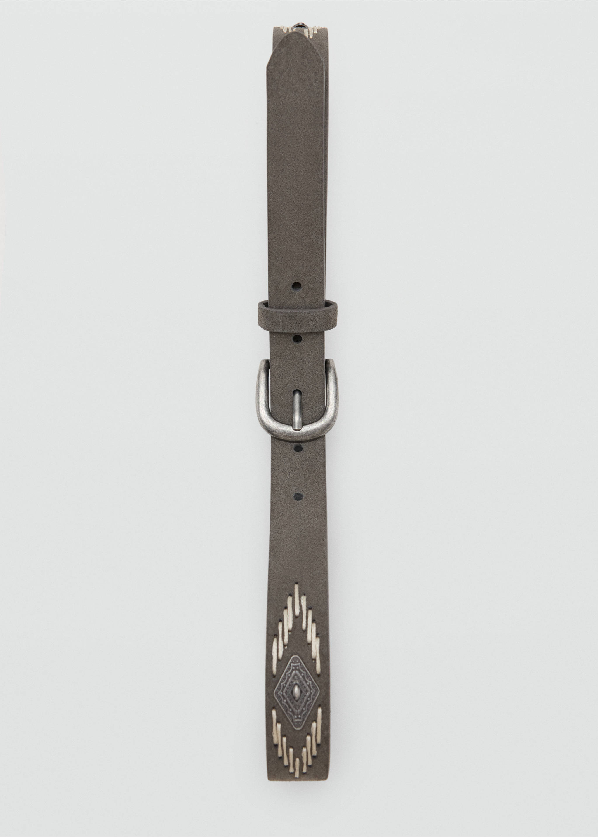 Belt talia - Details of the article 2, Grey. Ref: 37003884-00.