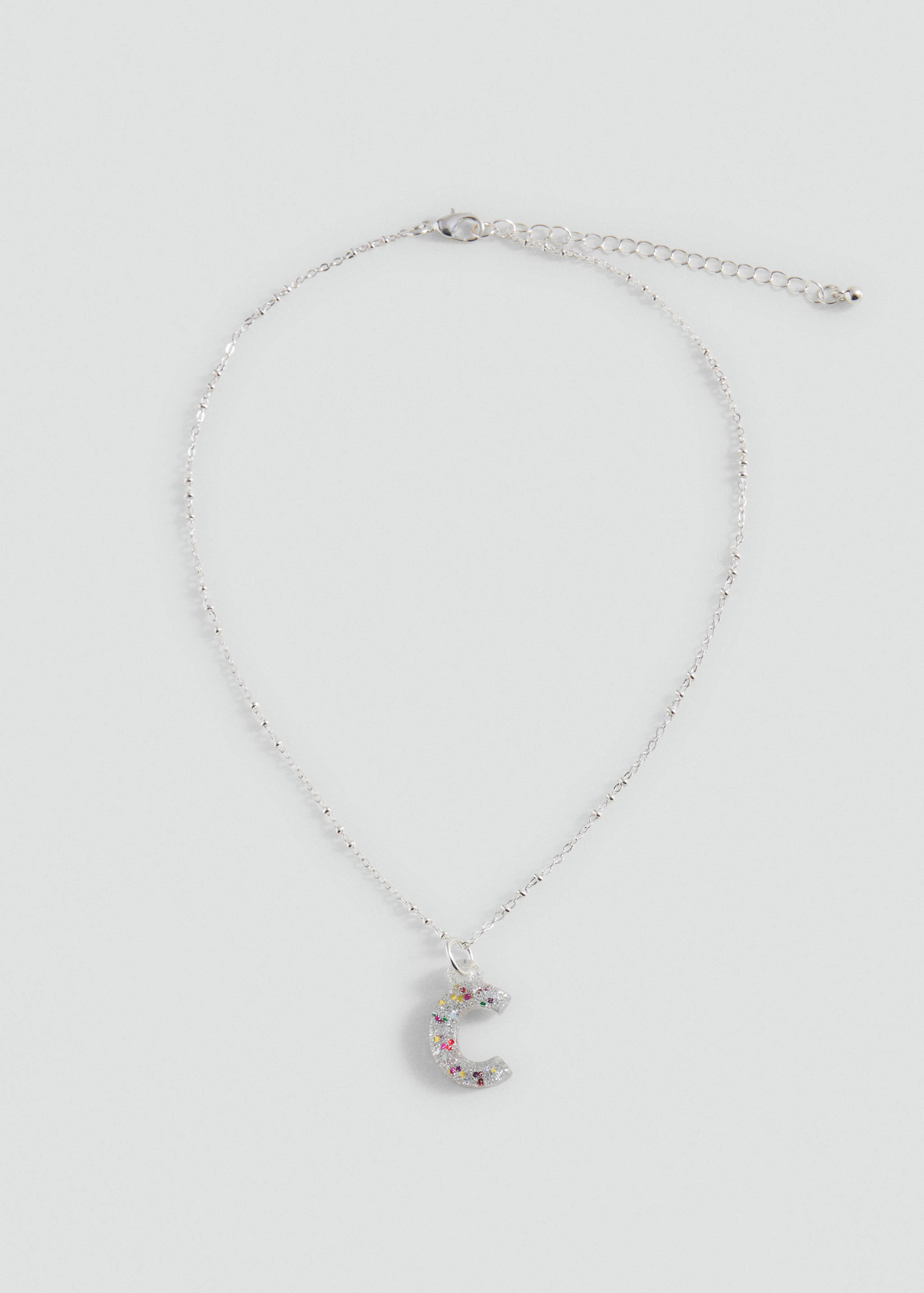 Collier pendentif lettre - Article sans modèle
