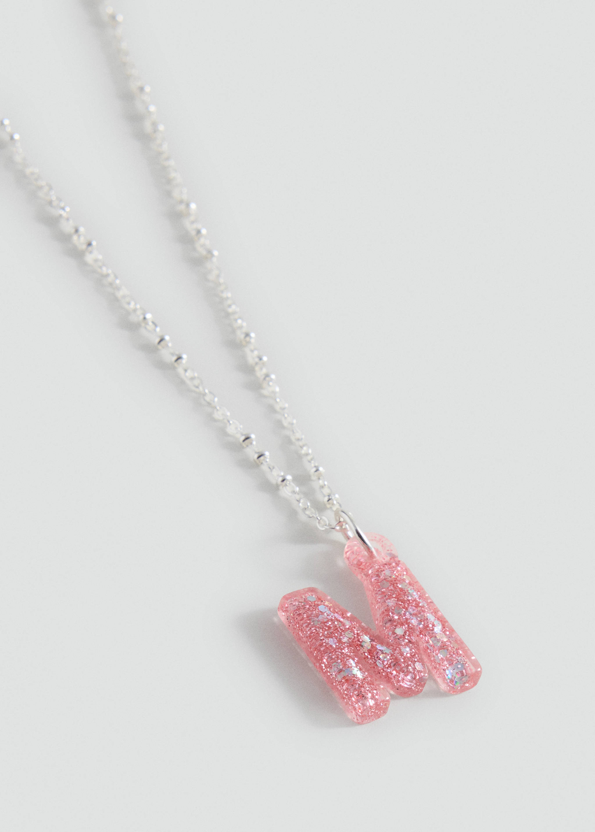 Letter Pendant Necklace - Medium plane