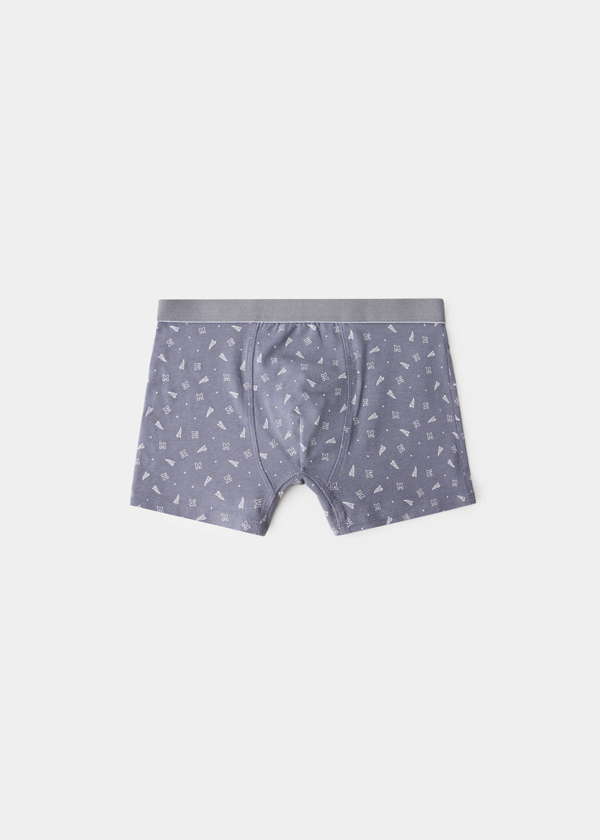 3-pack combined briefs — Charcoal