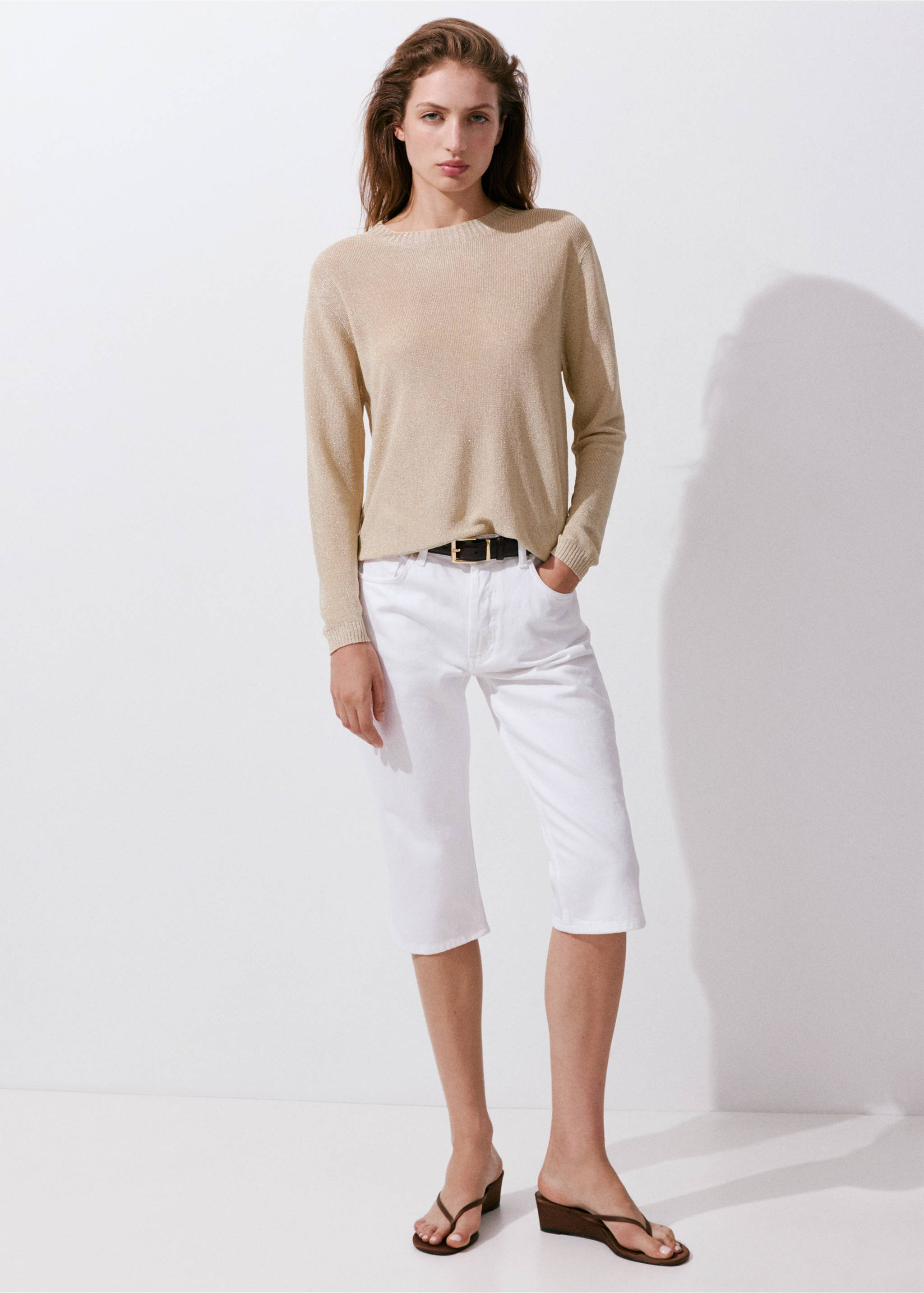 Sweater klong - Общий план, Золото. Ref: 37004083-00.