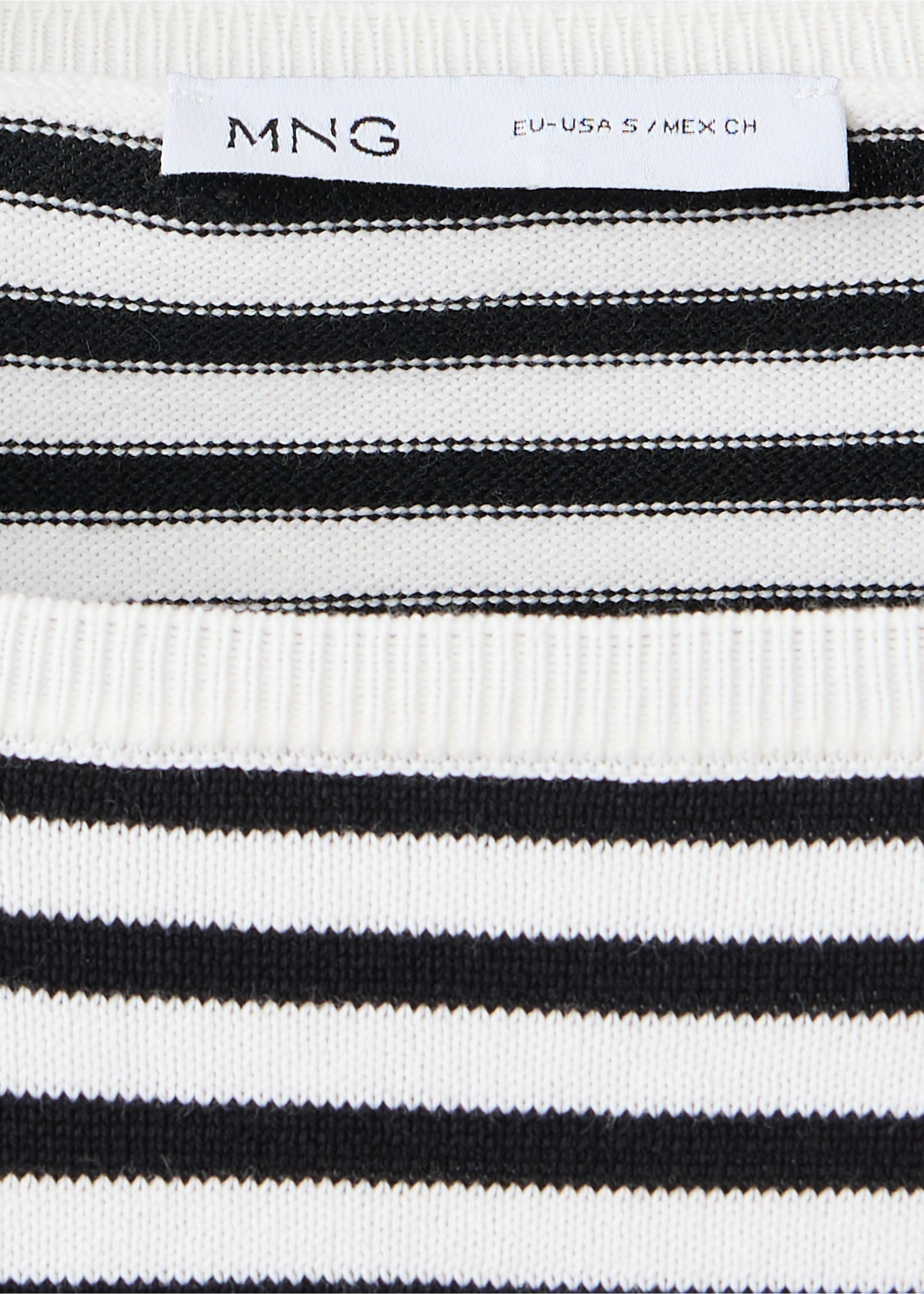 Pullover basikina - Detail van het artikel 8, Ecru. Ref: 37004084-00.