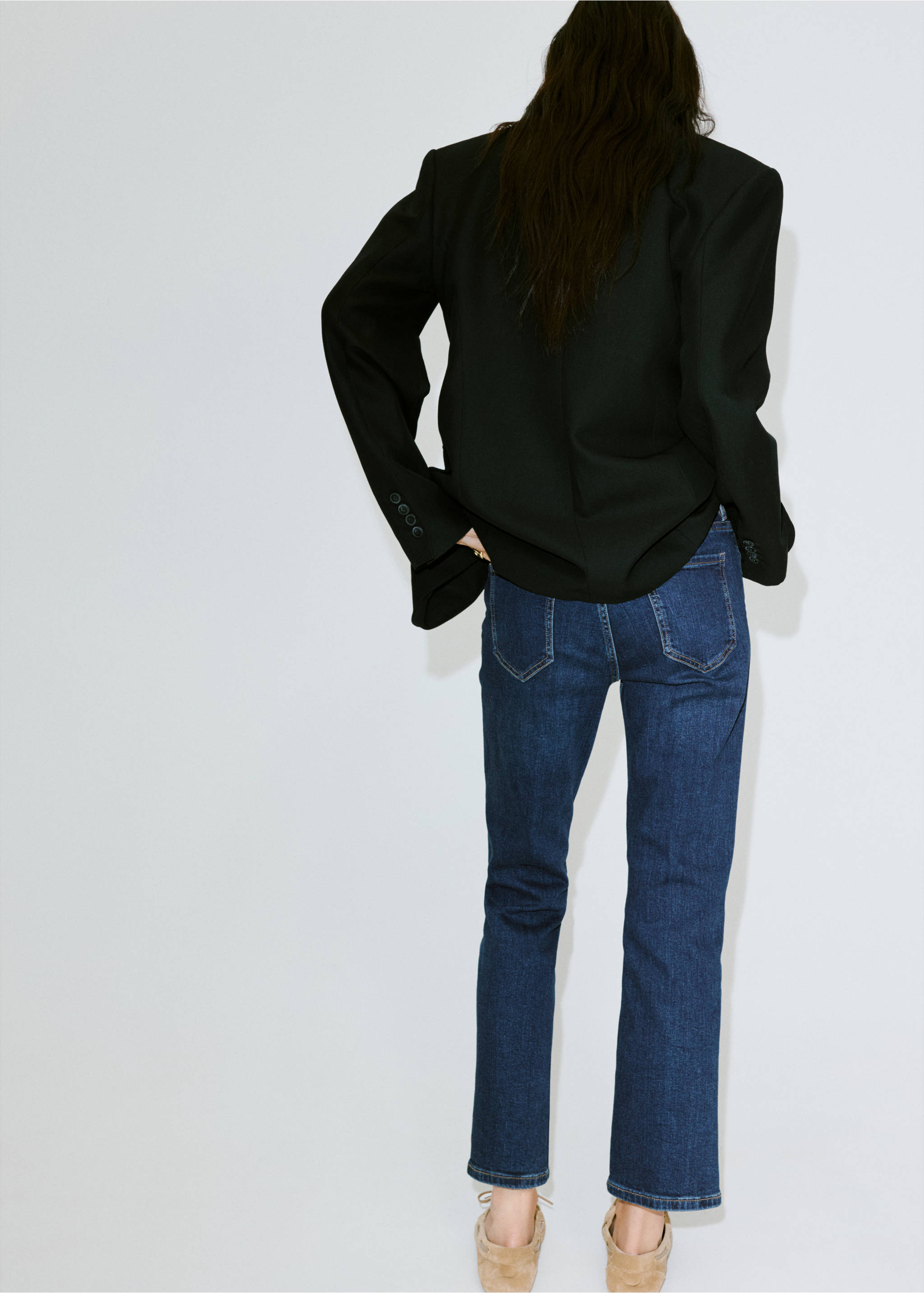 Jeans sienna - Verso de l’article, Bleu foncé. Ref: 37004089-00.