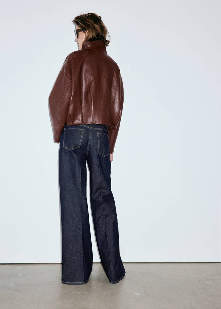 High-waisted wideleg jeans — Open Blue