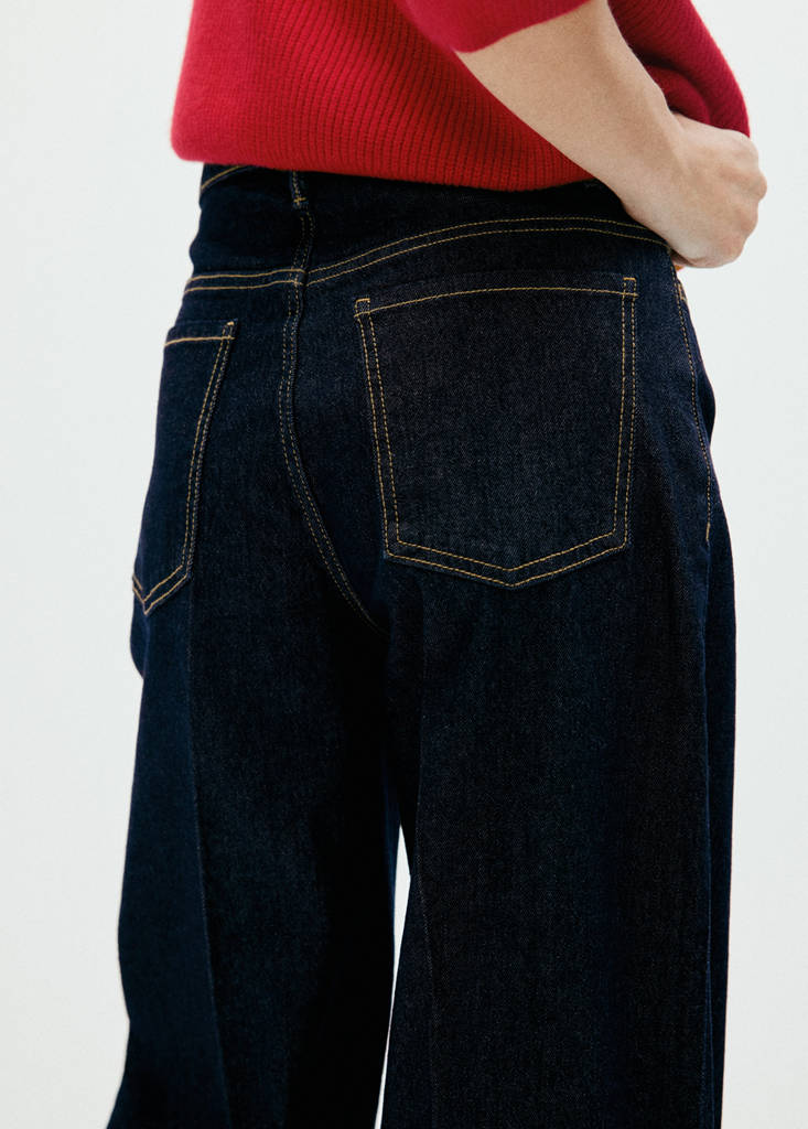 High-waisted wideleg jeans — Open Blue