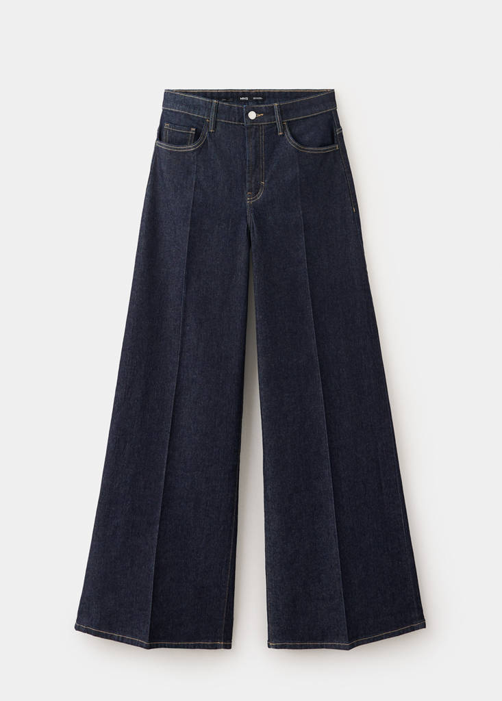 High-waisted wideleg jeans — Open Blue