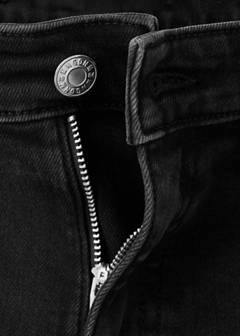 Sienna flared cropped jeans — Black denim 10
