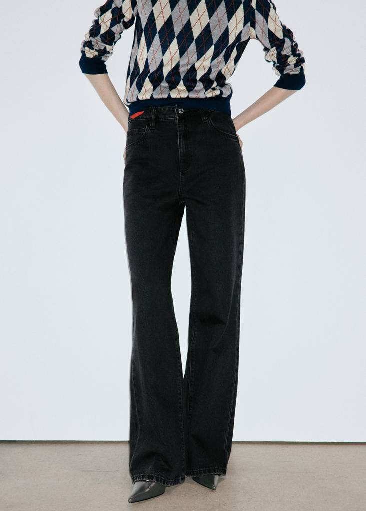 Danila High-Waisted Wide Leg Jeans