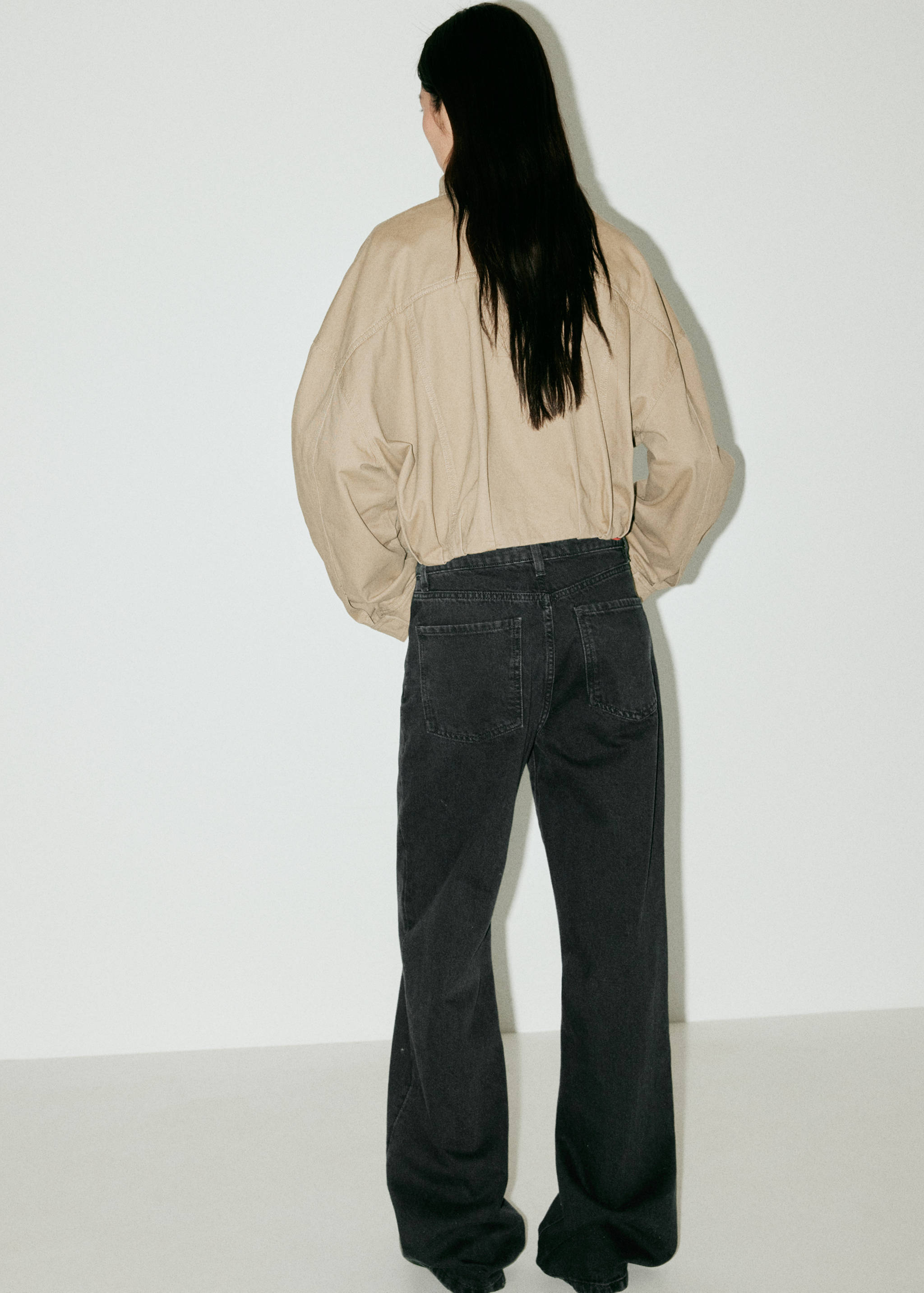 Danila high-waisted wide leg jeans - Reverse of the article