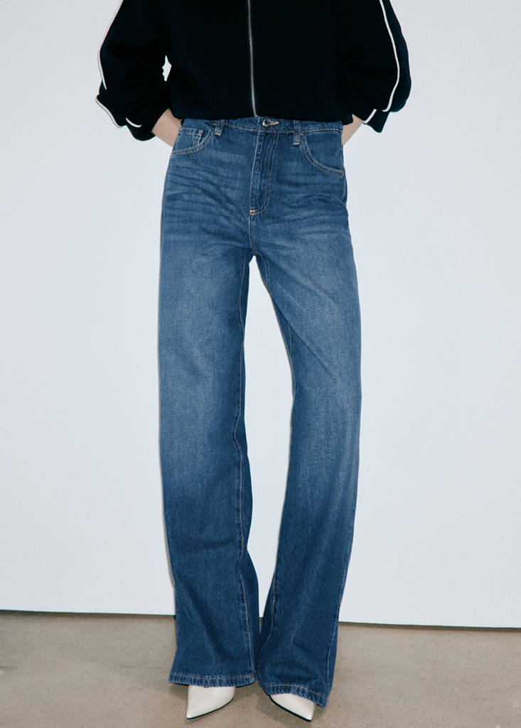 Danila High-Waisted Wide Leg Jeans