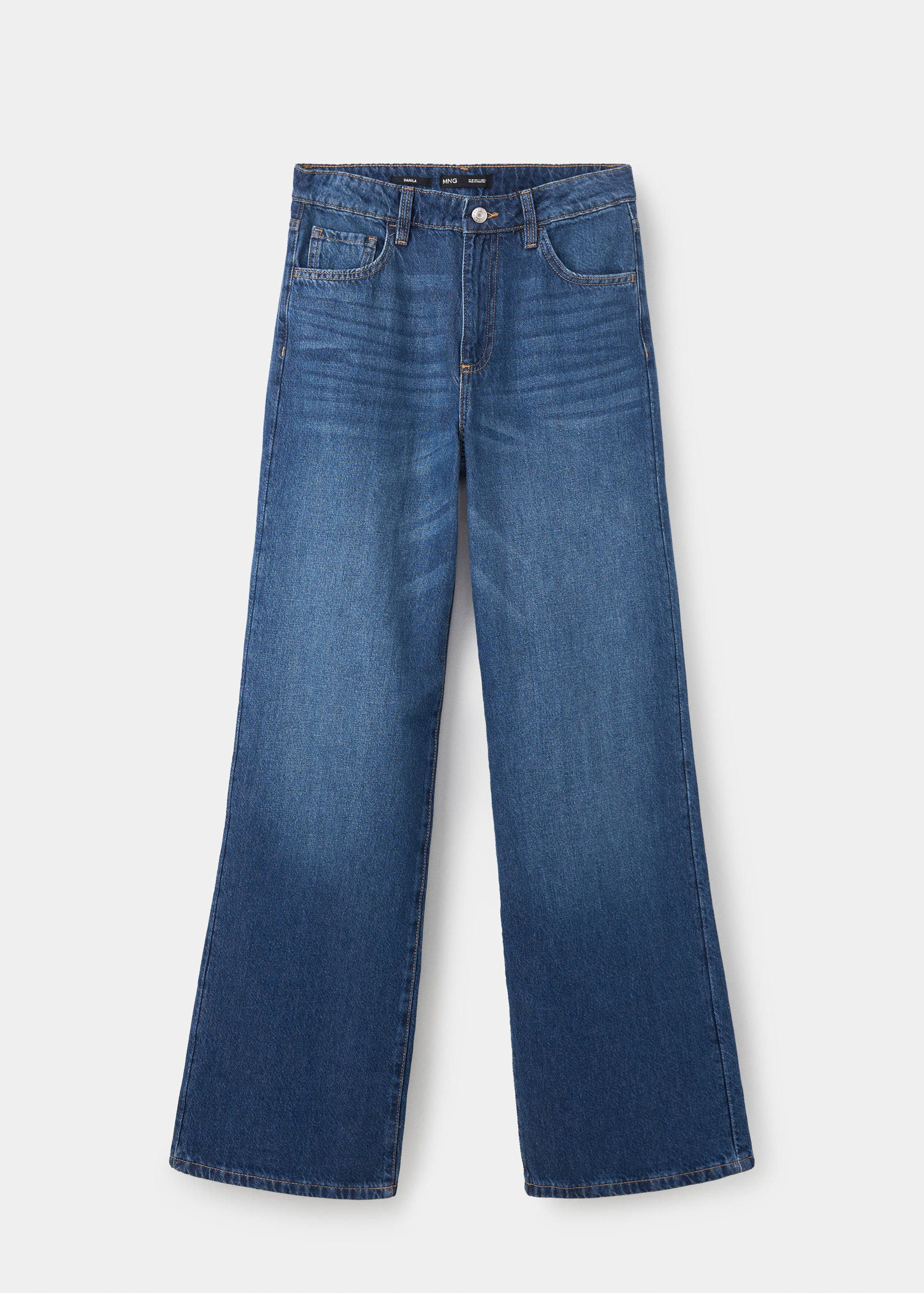 Danila high-waisted wide leg jeans - Article without model