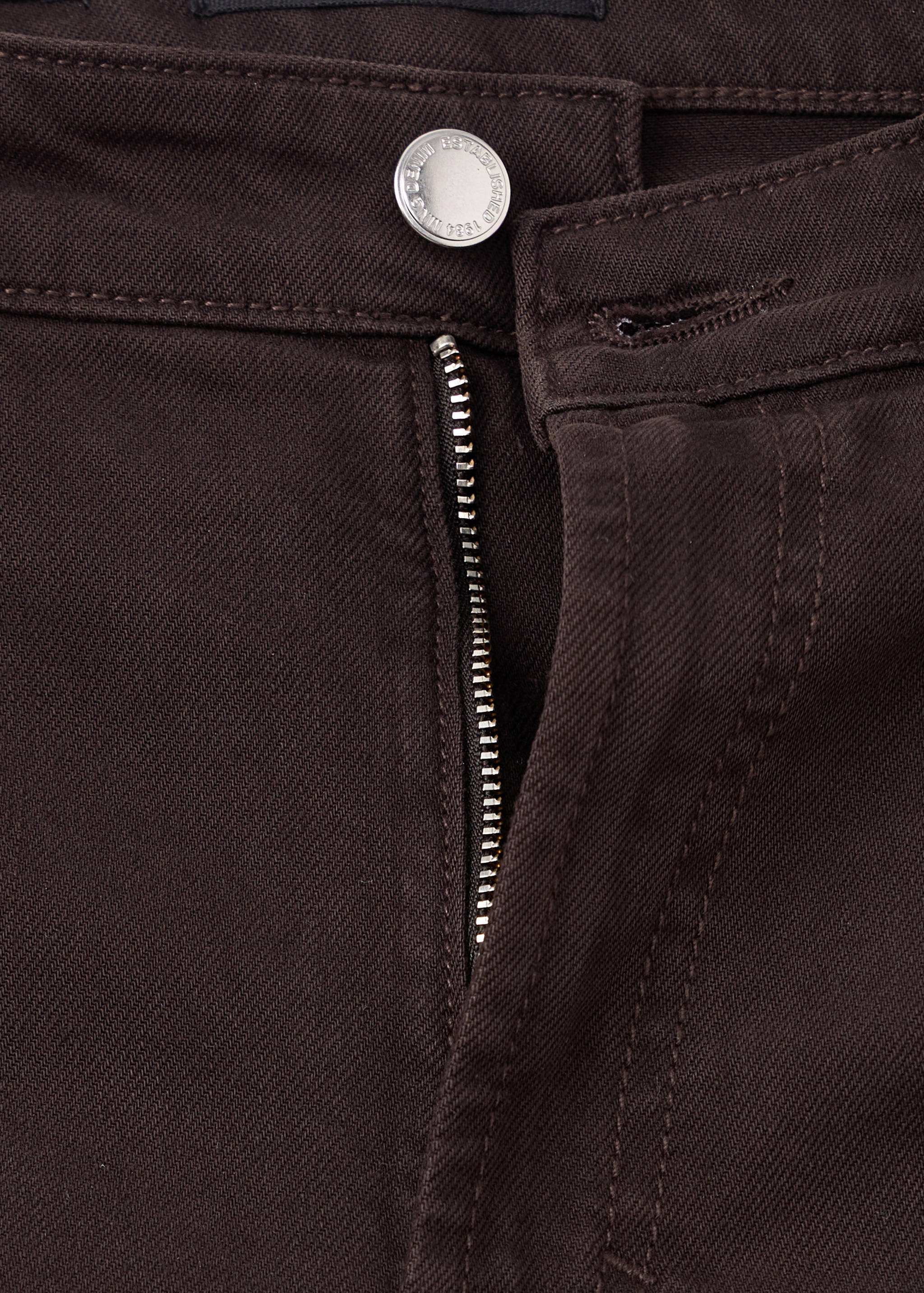 High-waisted wideleg jeans - Details of the article 8