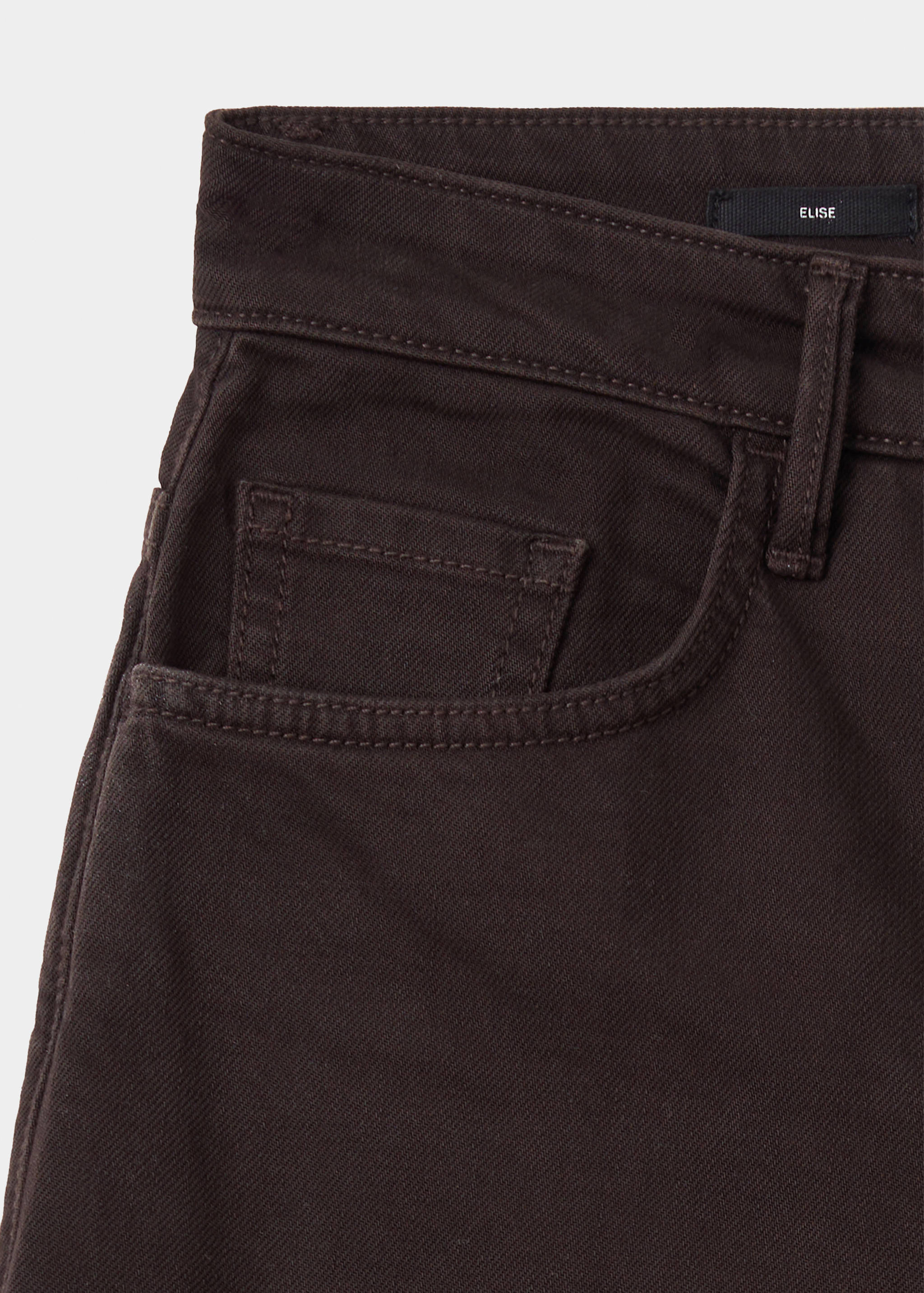 High-waisted wideleg jeans - Details of the article 0