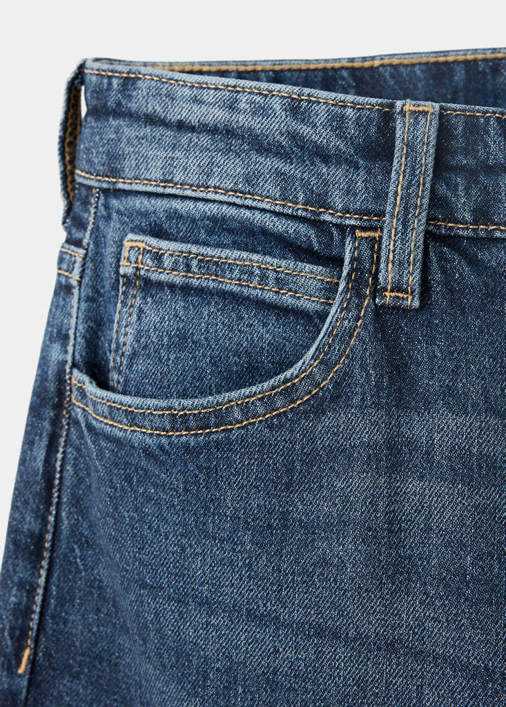 Newmom comfort high-rise jeans — Dark Blue