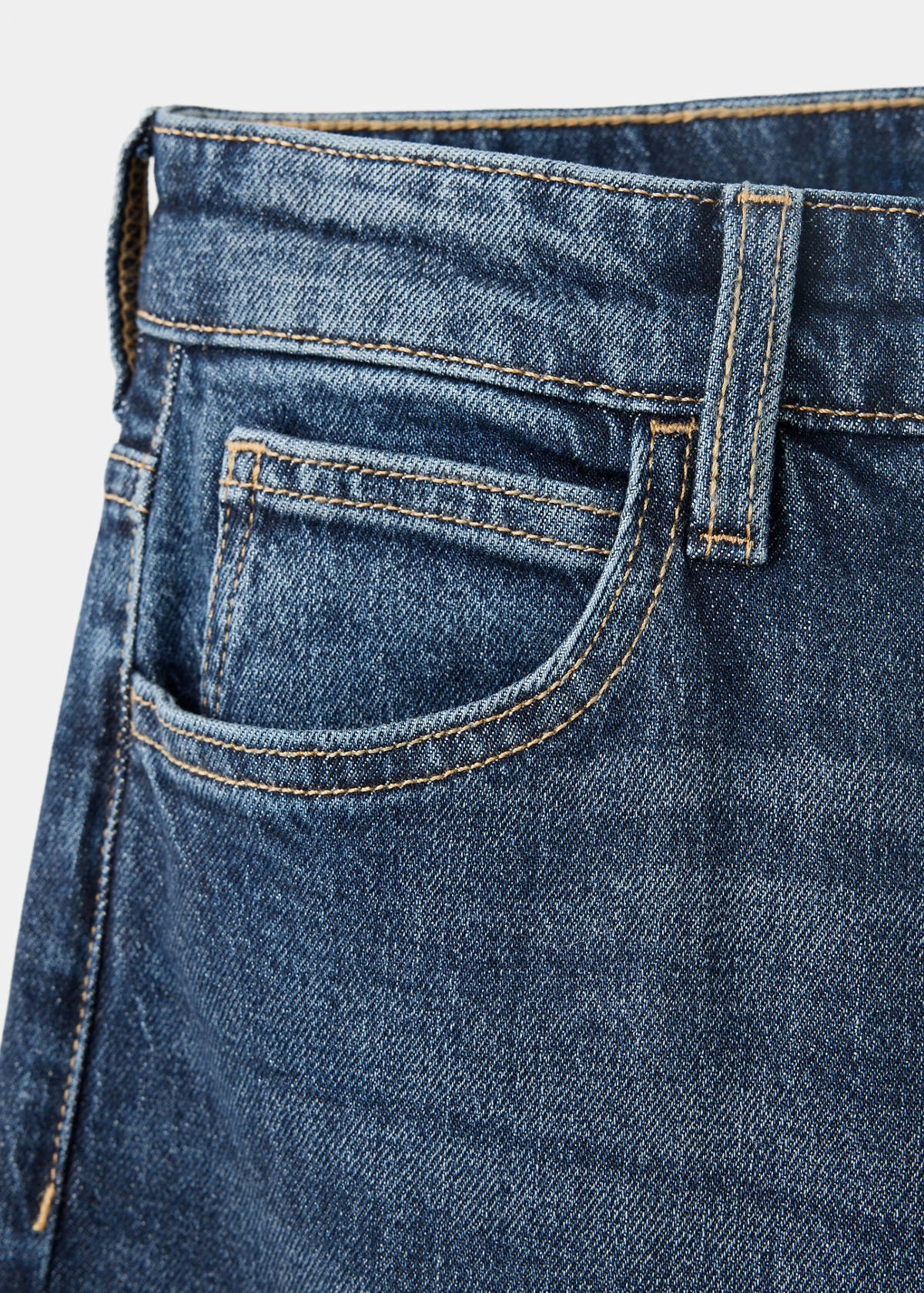 Newmom comfort high-rise jeans — Dark Blue