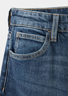 Newmom comfort high-rise jeans — Dark Blue 10