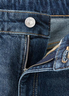 Newmom comfort high-rise jeans — Dark Blue 11