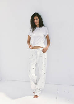 Straight-fit jeans with studs — Off White 2