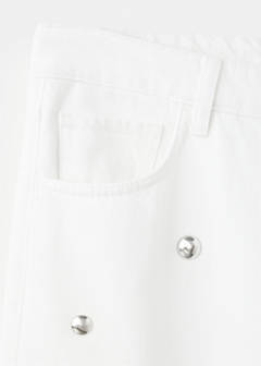 Straight-fit jeans with studs — Off White 6