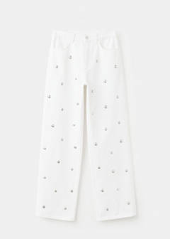 Straight-fit jeans with studs — Off White 5