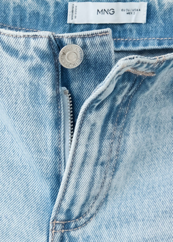 Low waist flare jeans — Medium Blue