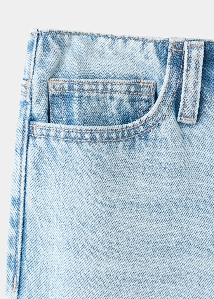 Low waist flare jeans — Medium Blue