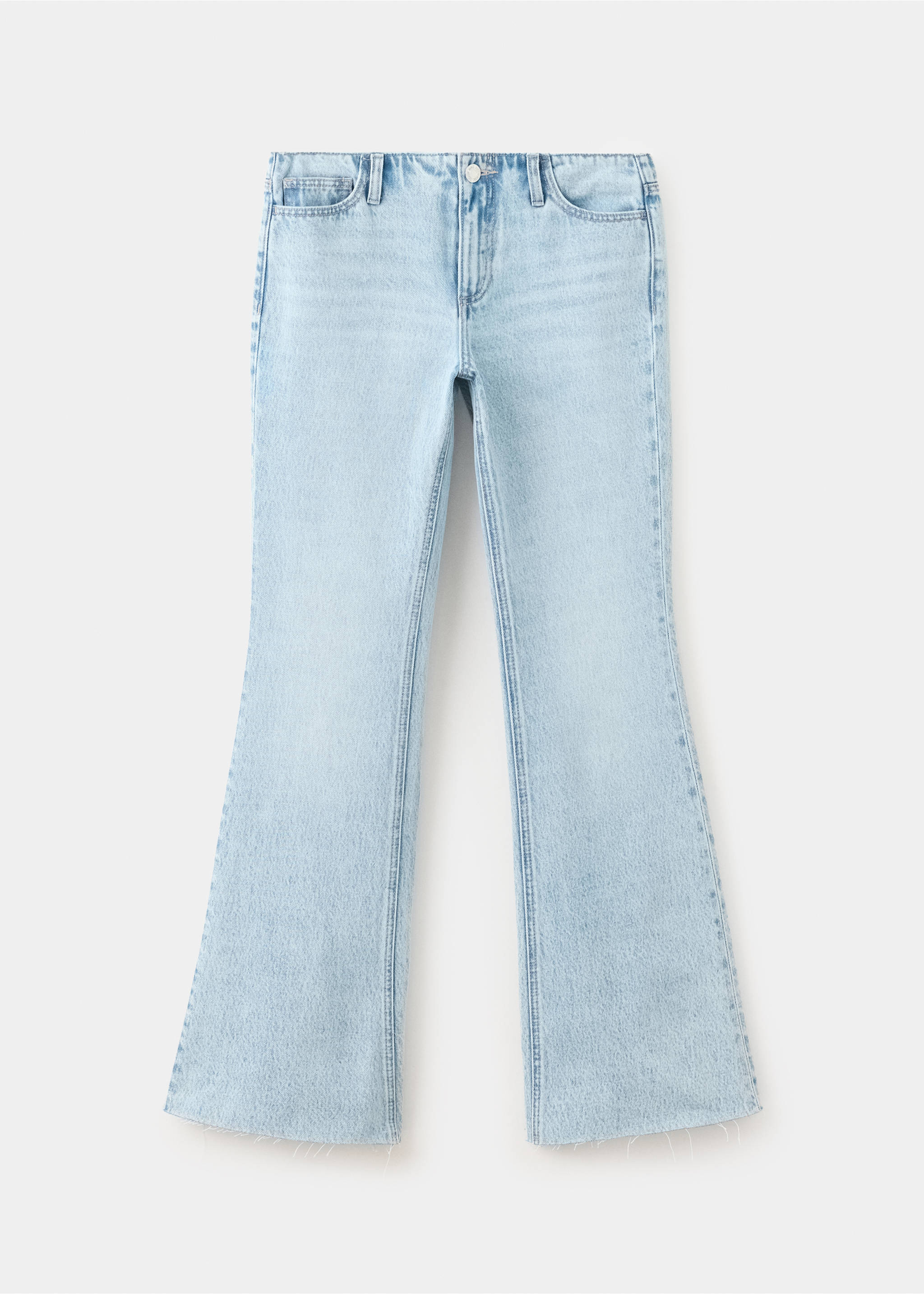 Low waist flare jeans - Article without model, Medium Blue. Ref: 37004107-00.