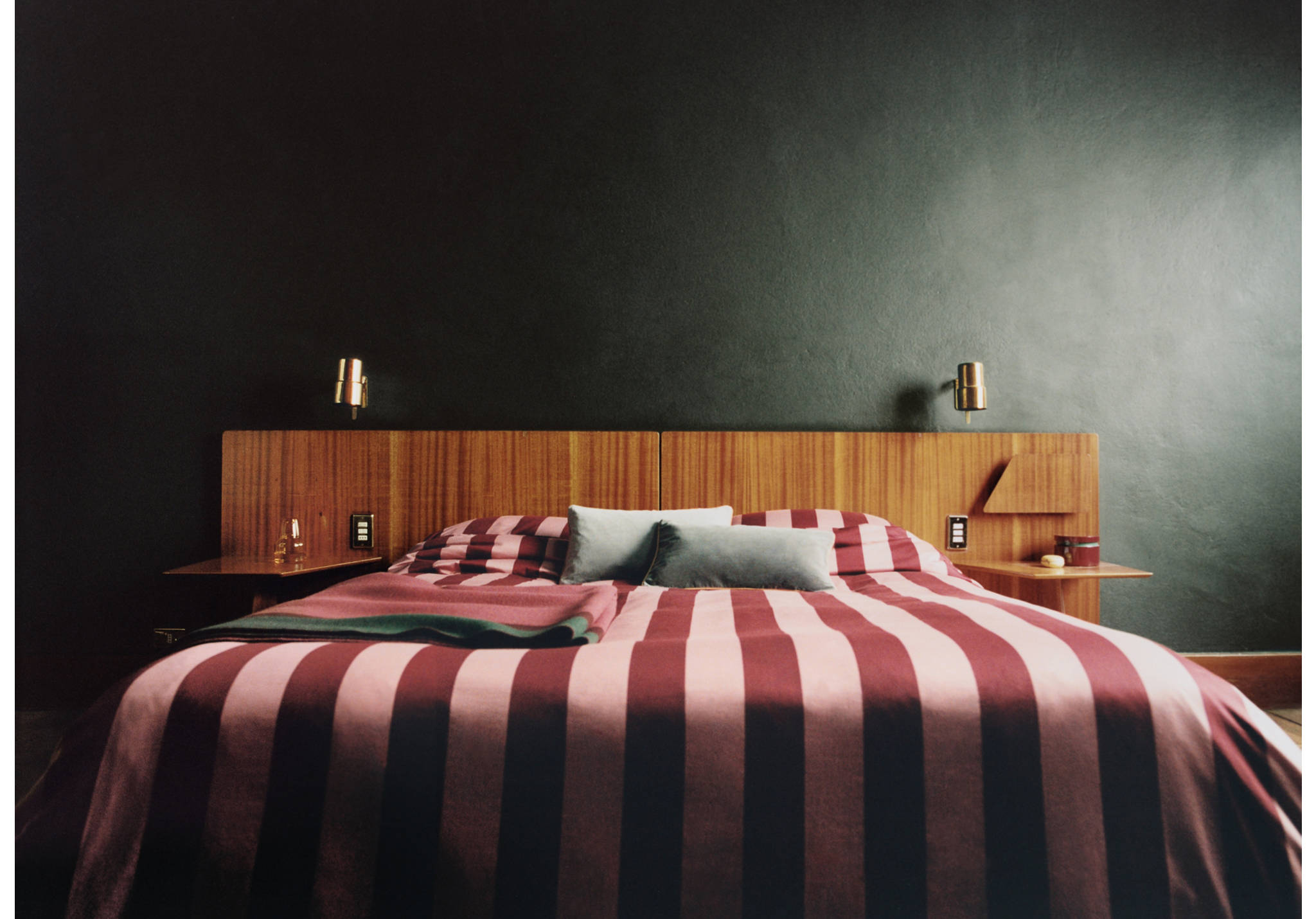 Watercolour Broad Stripes Duvet Cover for 150/160 cm Bed - Panoramic plane