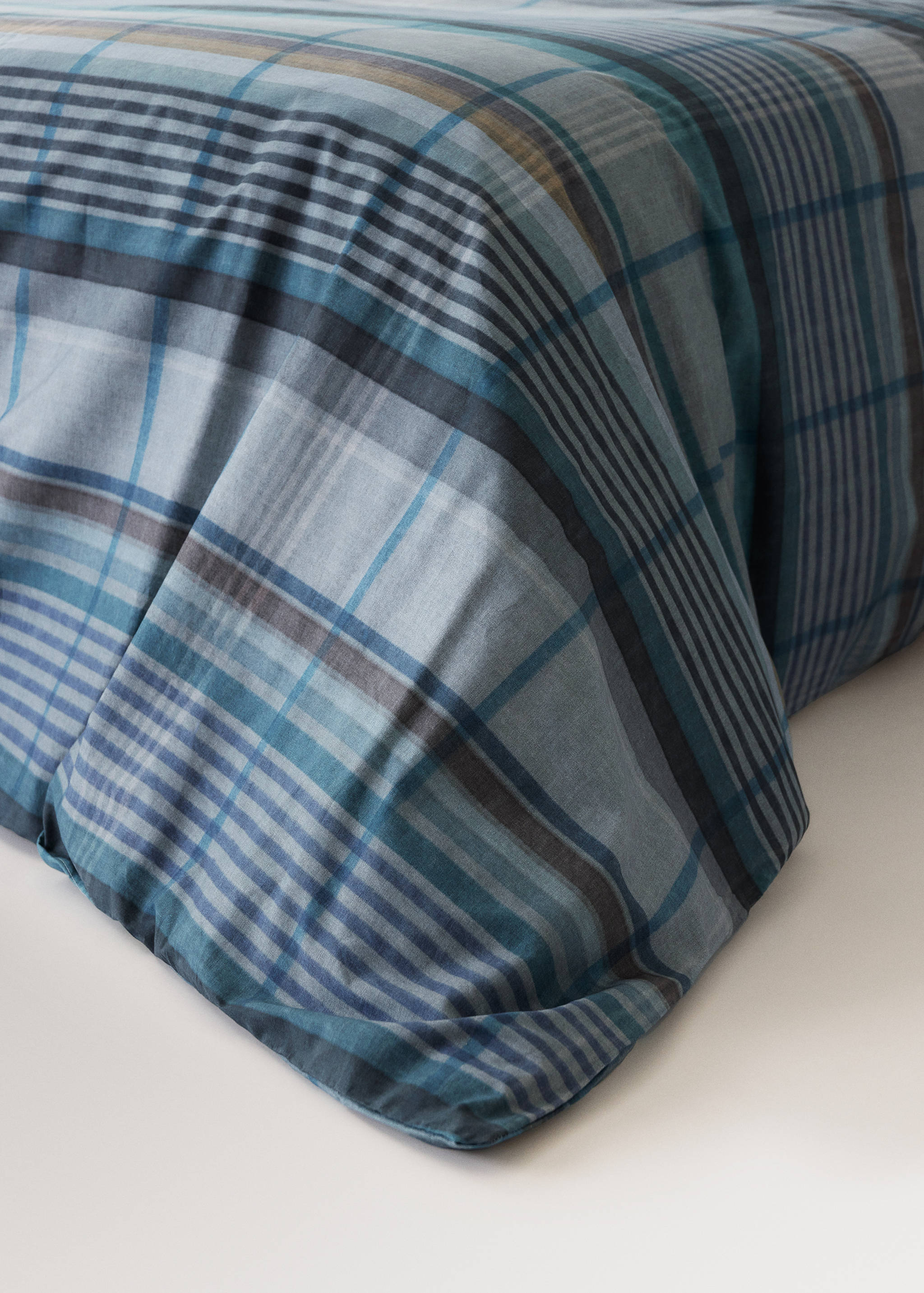 Housse de couette en percale de coton 100 % Lit 150/160 cm - Détail de l'article 8