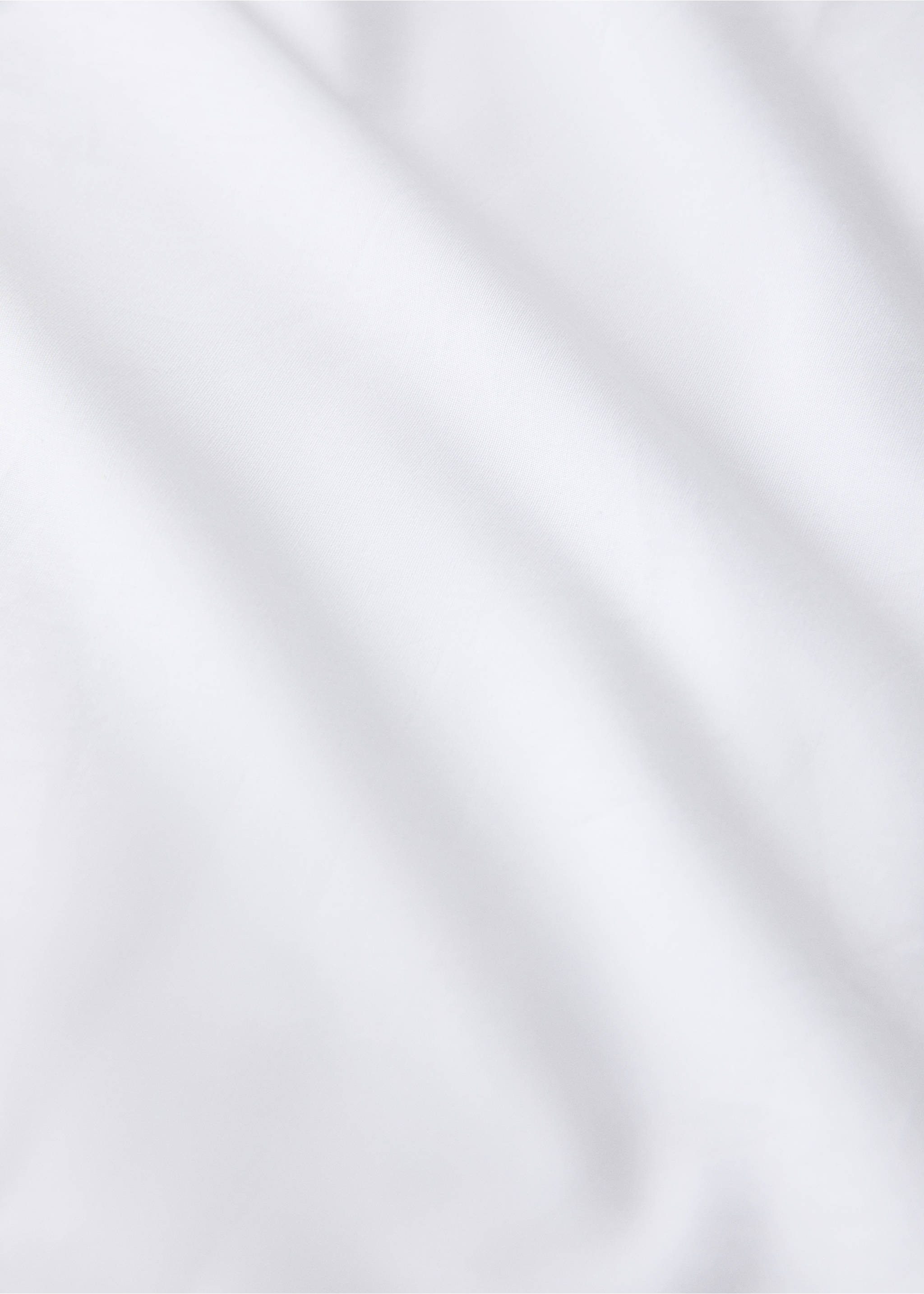 Embroidered 100% cotton duvet cover for 90 cm bed - Details of the article 1, Ecru. Ref: 37004134-00.
