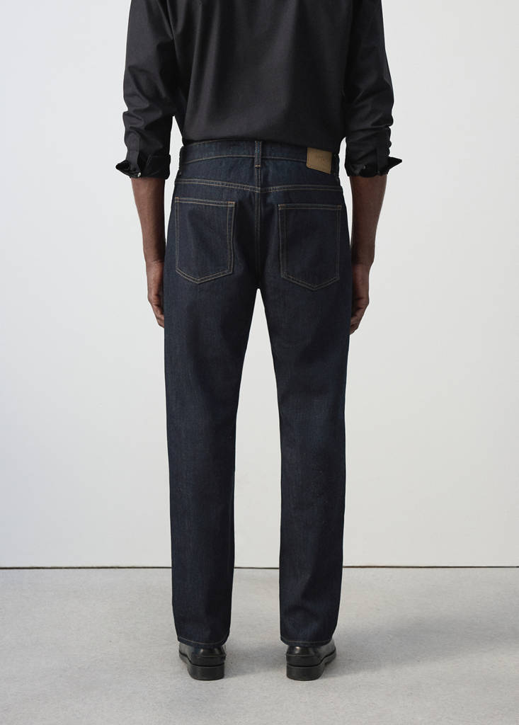 Light wash Moby relaxed fit jeans — Open Blue