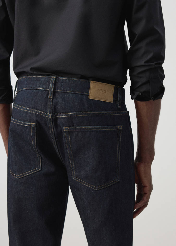 Light wash Moby relaxed fit jeans — Open Blue