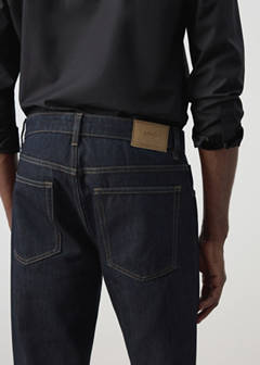 Light wash Moby relaxed fit jeans — Open Blue 6