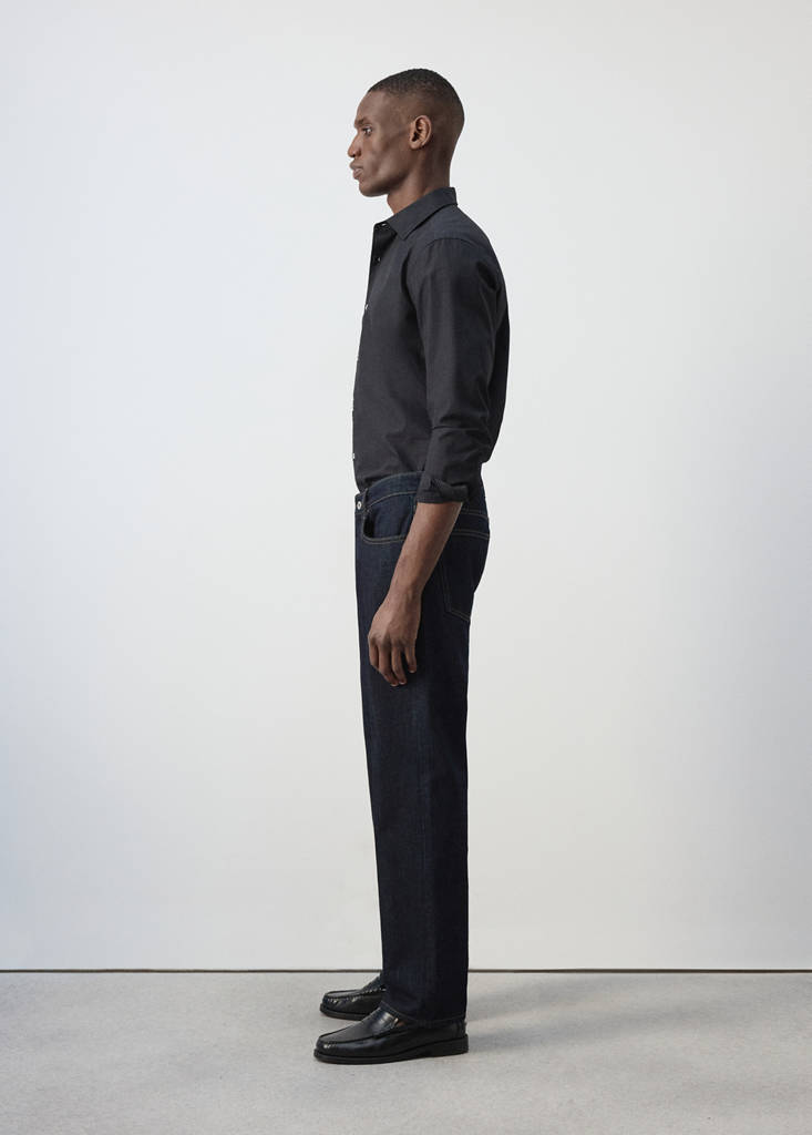 Light wash Moby relaxed fit jeans — Open Blue