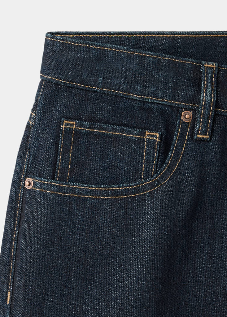 Light wash Moby relaxed fit jeans — Open Blue